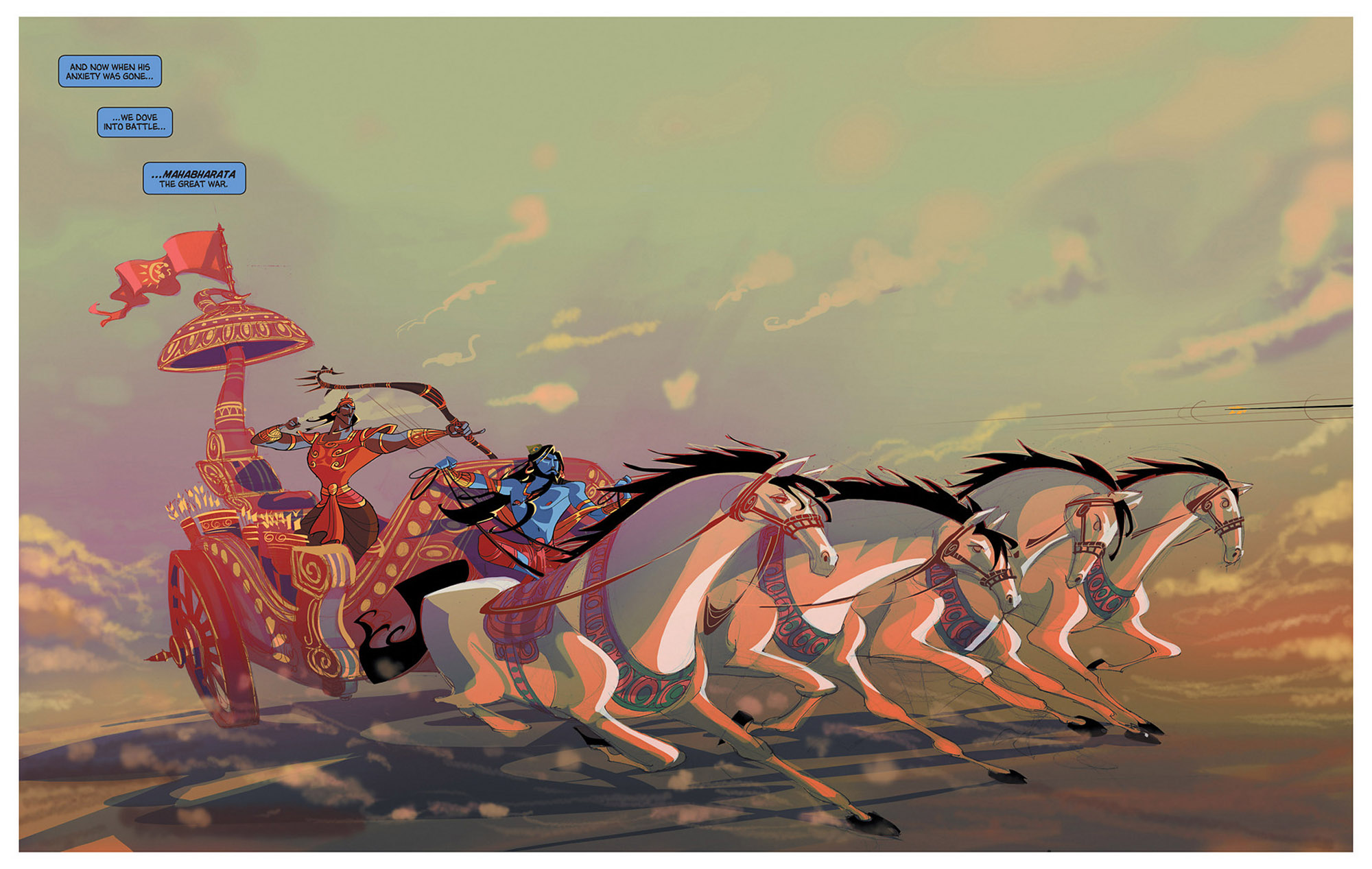 Read online Krishna: A Journey Within comic -  Issue # TPB (Part 2) - 43