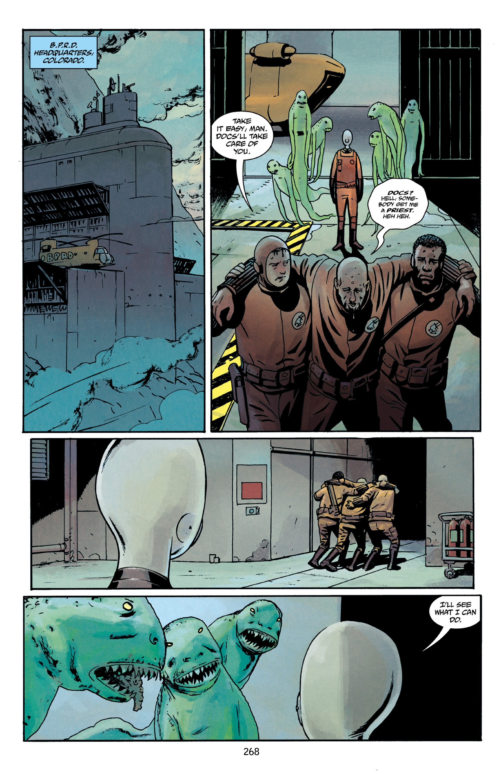Read online B.P.R.D.: Plague of Frogs (2011) comic -  Issue # TPB 2 (Part 3) - 64