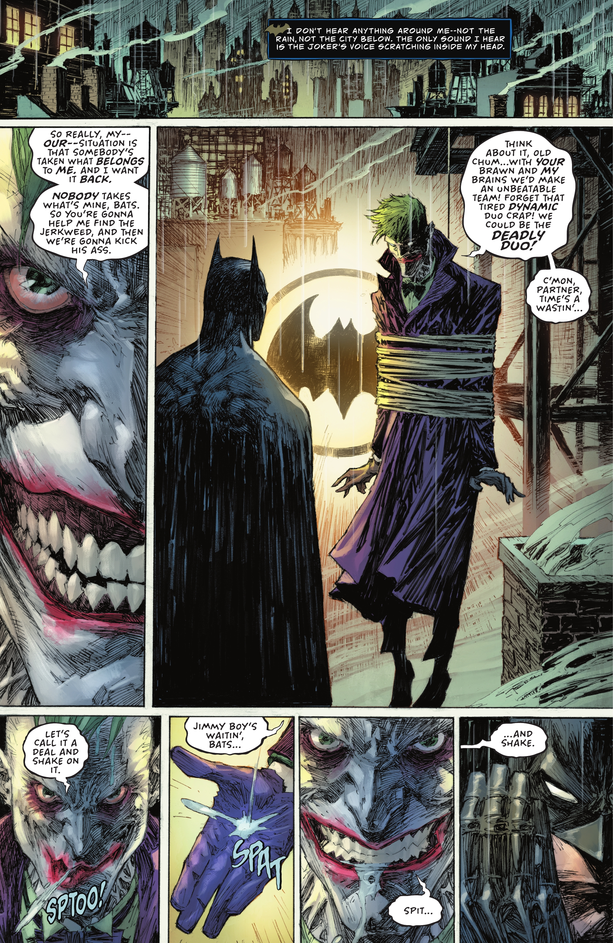 Read online Batman & The Joker: The Deadly Duo: Enemy of my Enemy Edition comic -  Issue # TPB - 26