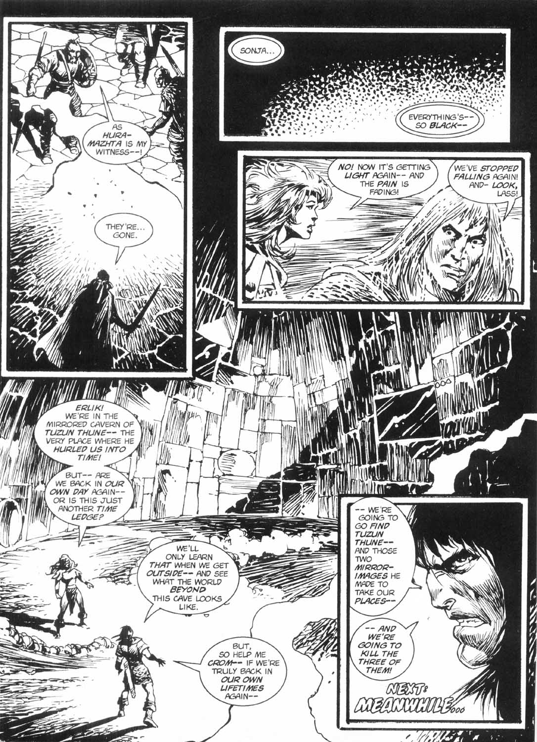 Read online The Savage Sword Of Conan comic -  Issue #230 - 23