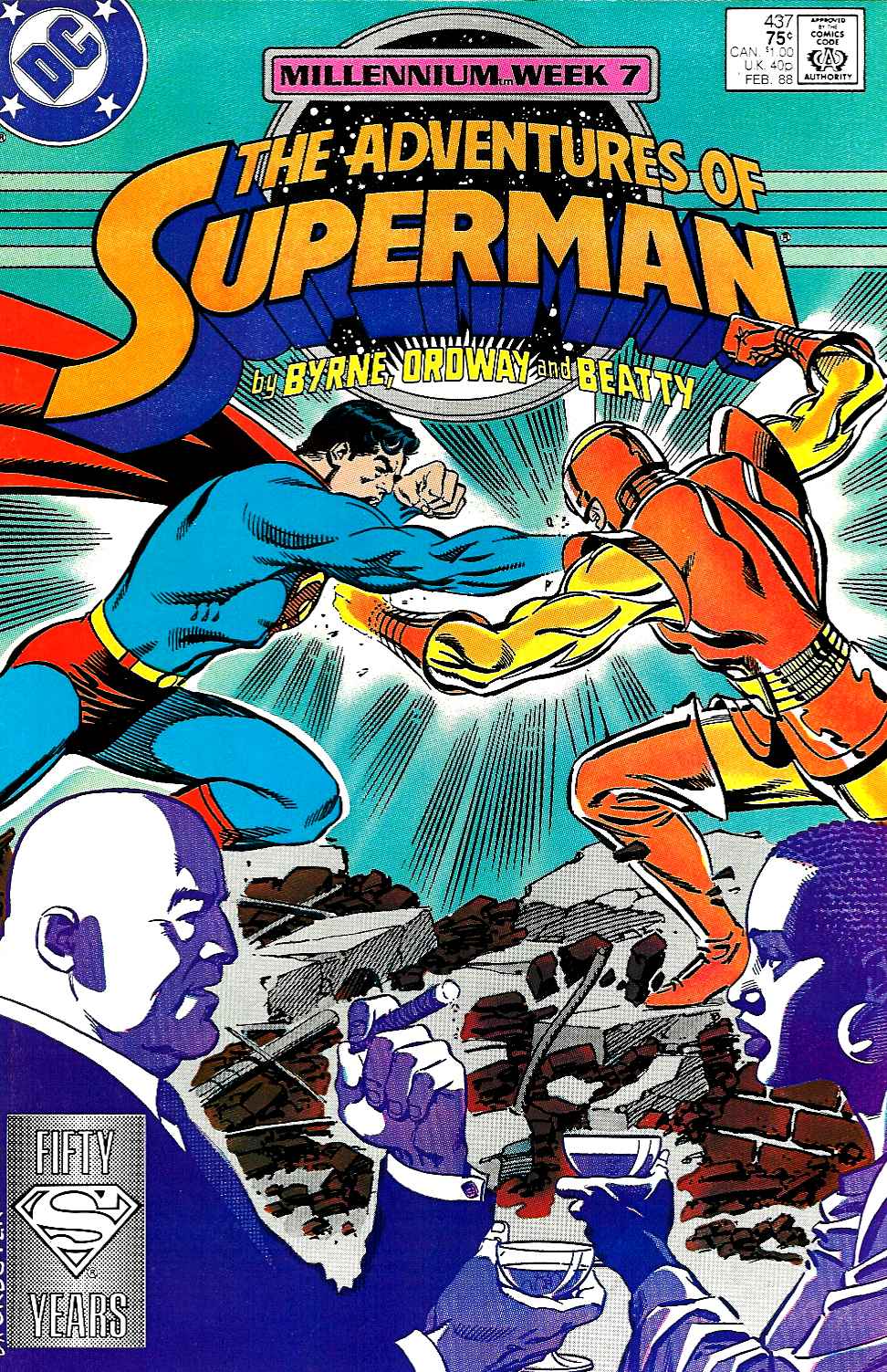 Read online Adventures of Superman (1987) comic -  Issue #437 - 1