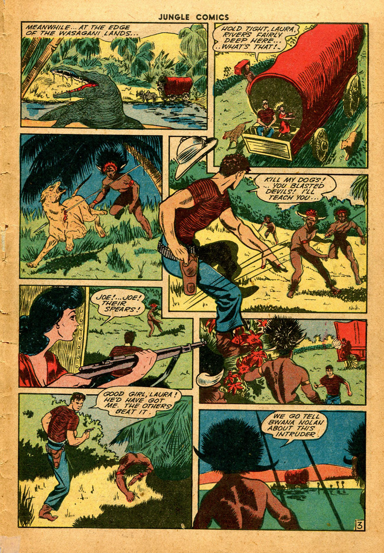 Read online Jungle Comics comic -  Issue #57 - 45