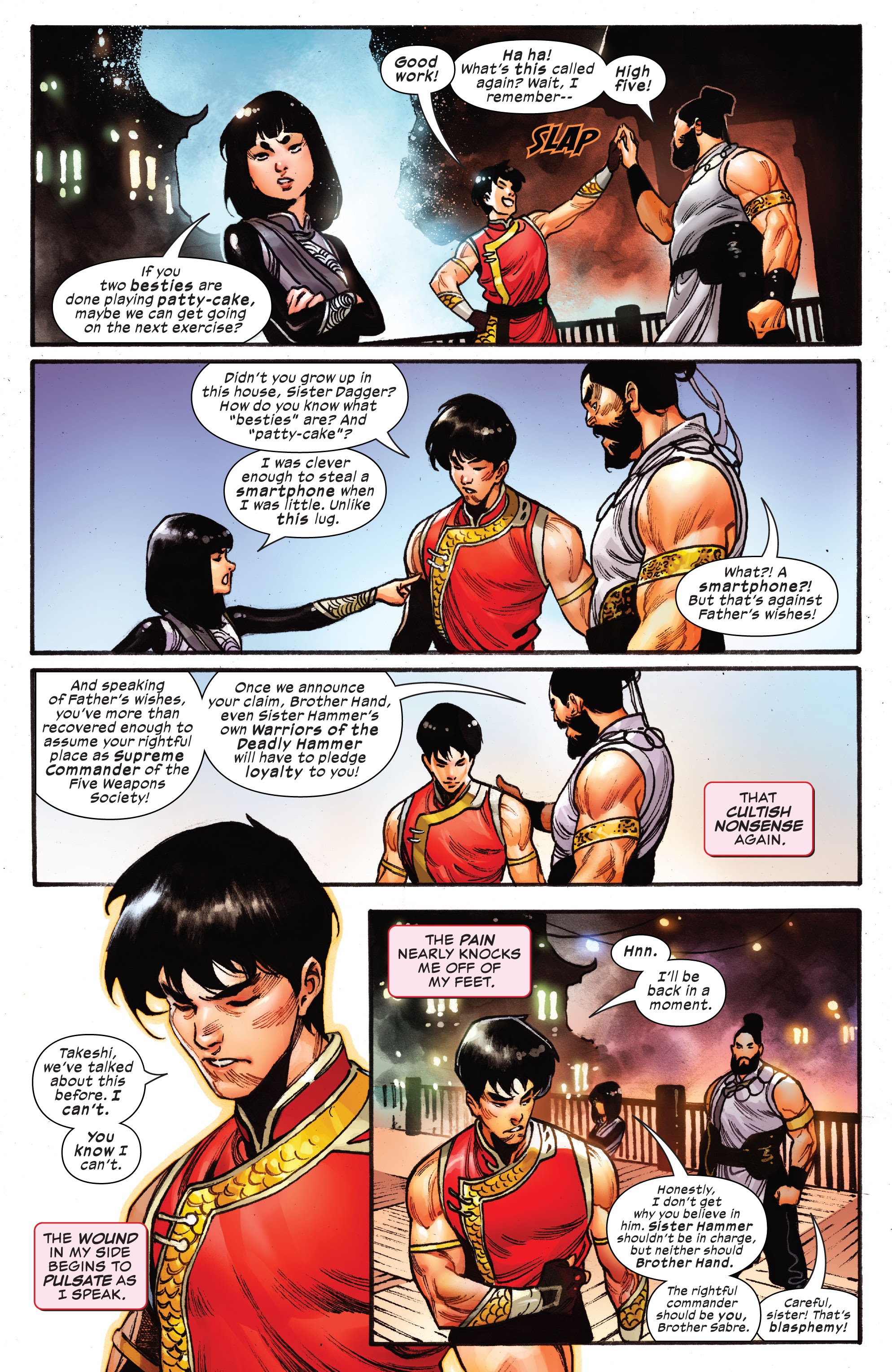 Read online Shang-Chi (2020) comic -  Issue #3 - 11