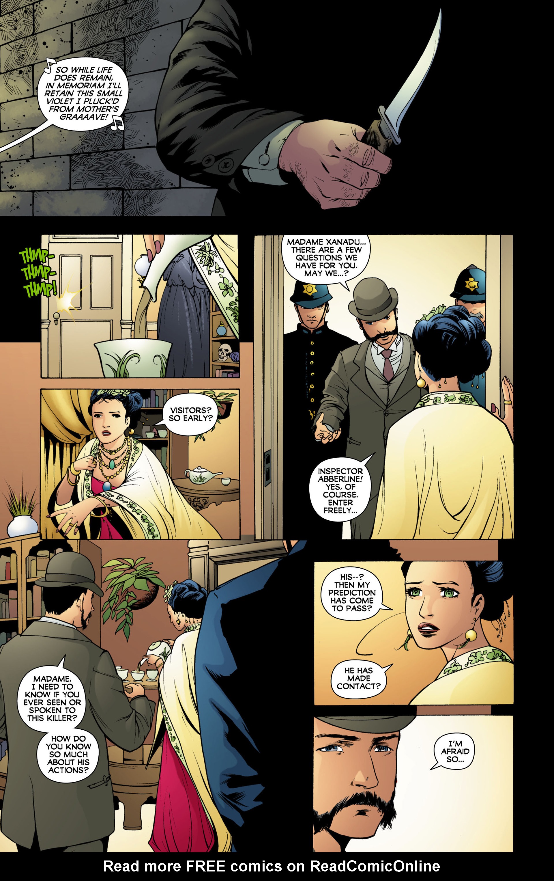Read online Madame Xanadu comic -  Issue #7 - 16