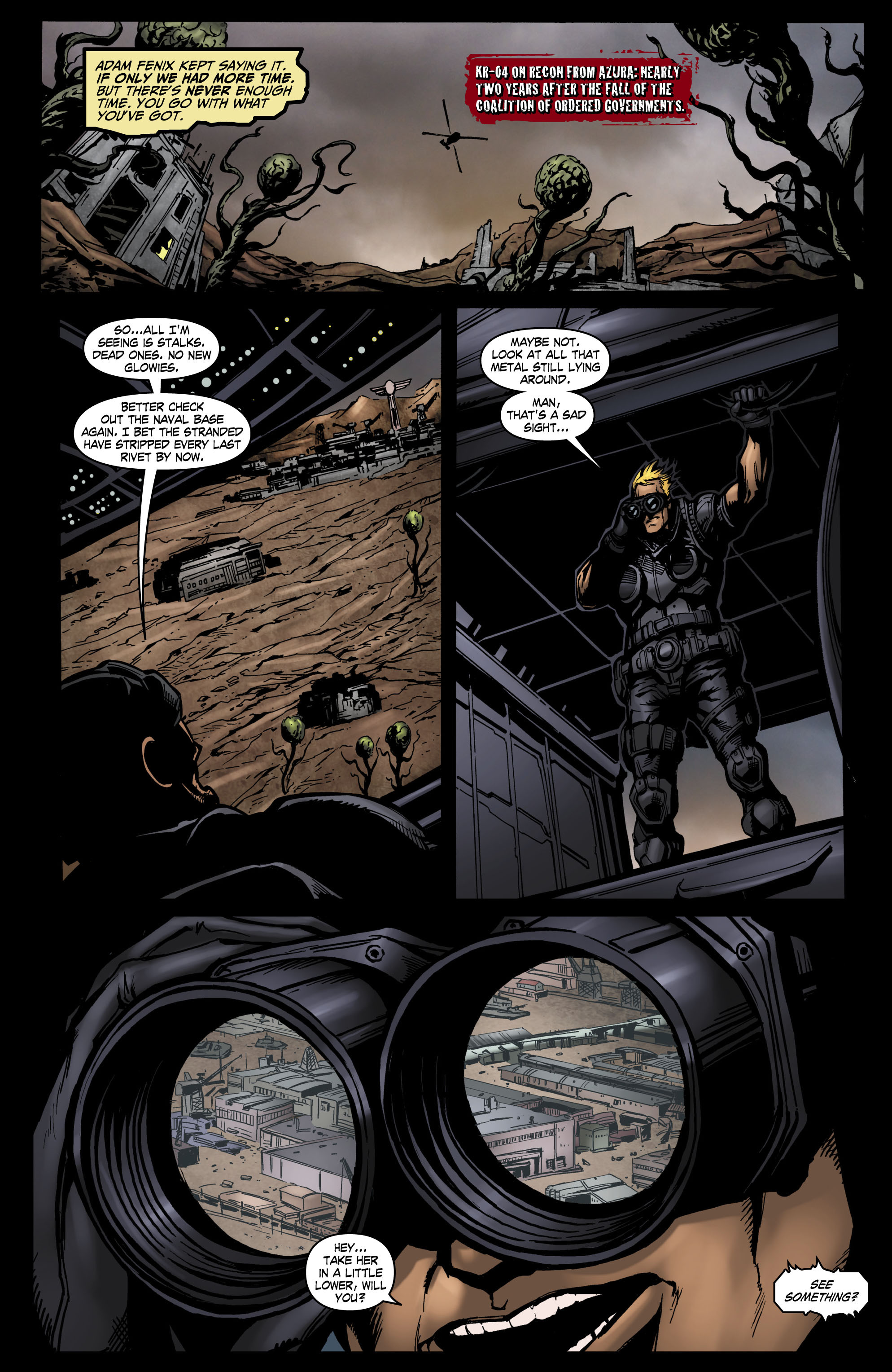 Read online Gears Of War comic -  Issue #24 - 2