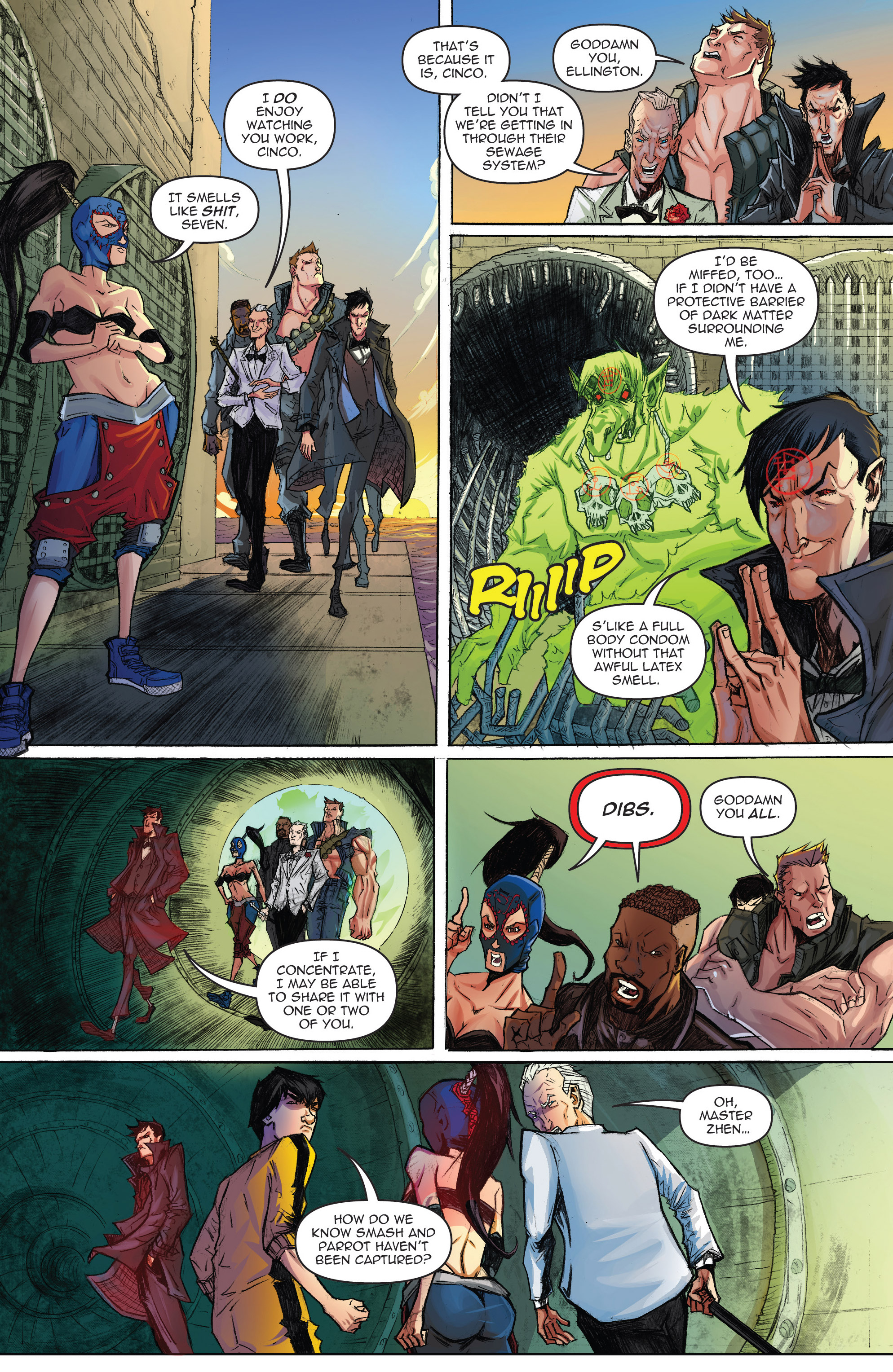 Read online Infinite Seven comic -  Issue #4 - 11