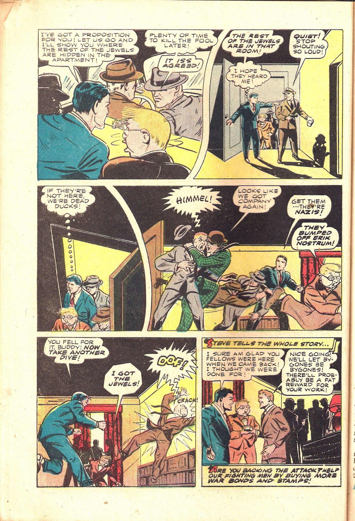 Read online Exciting Comics comic -  Issue #39 - 42