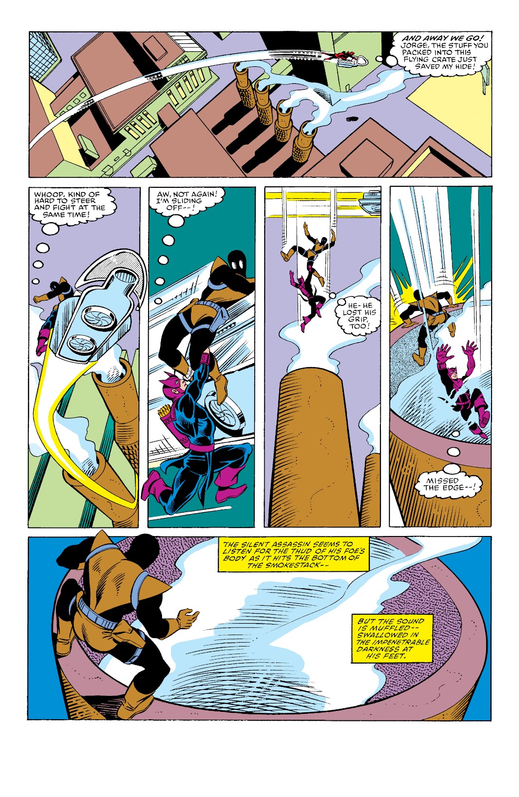 Hawkeye Epic Collection: The Avenging Archer issue TPB (Part 3) - Page 113