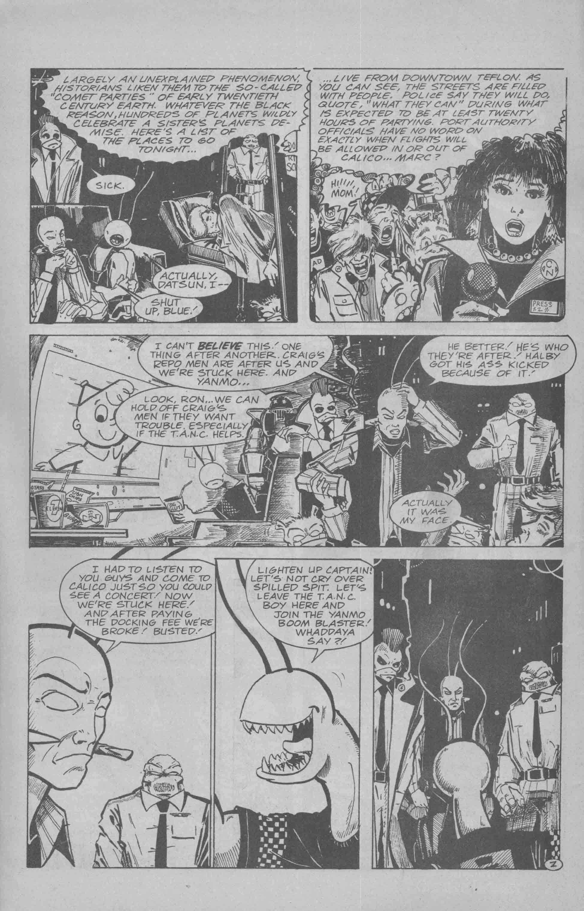 Read online Pirate Corp$! (1987) comic -  Issue #4 - 4