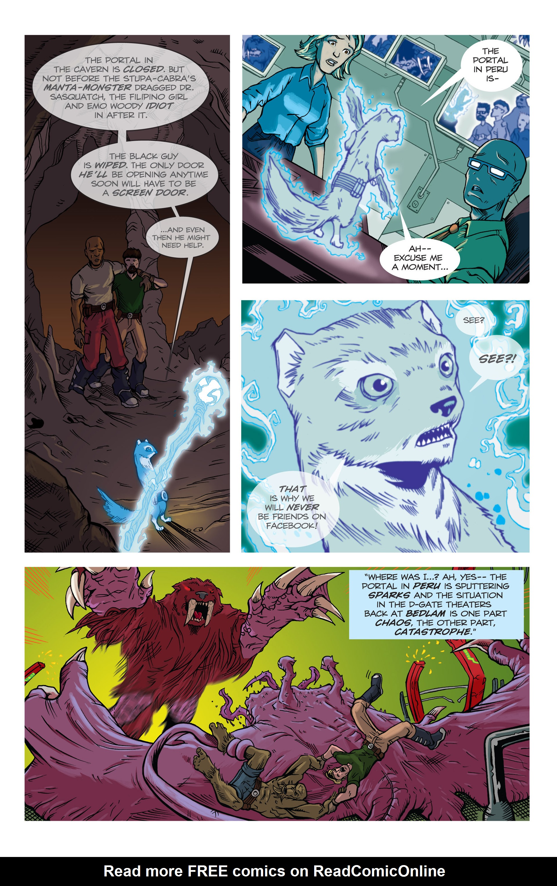 Read online The Perhapanauts: Danger Down Under! comic -  Issue #5 - 12