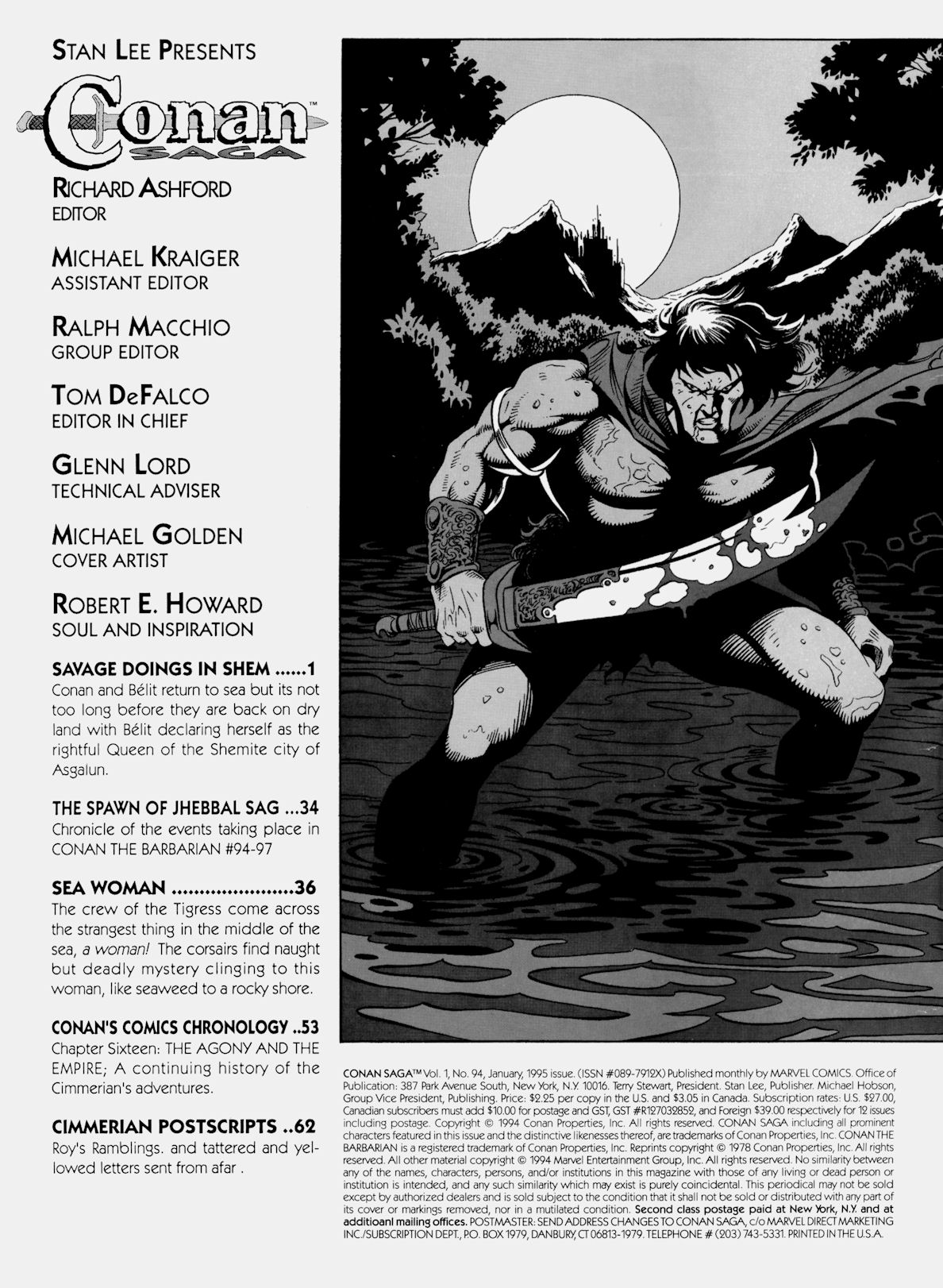 Read online Conan Saga comic -  Issue #94 - 2