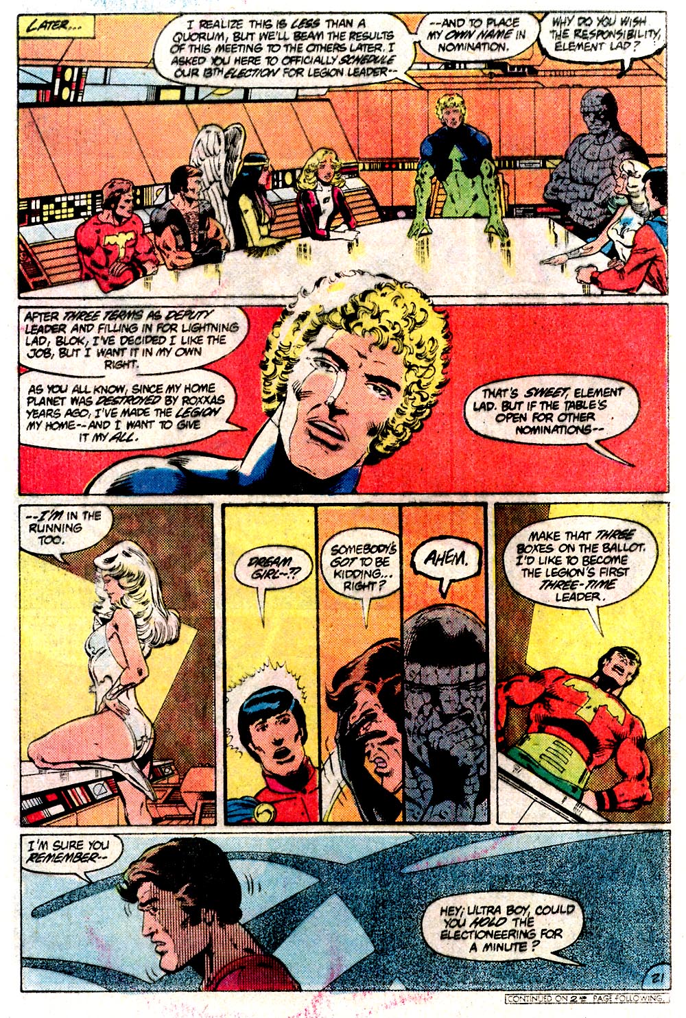 Legion of Super-Heroes (1980) 290 Page 21