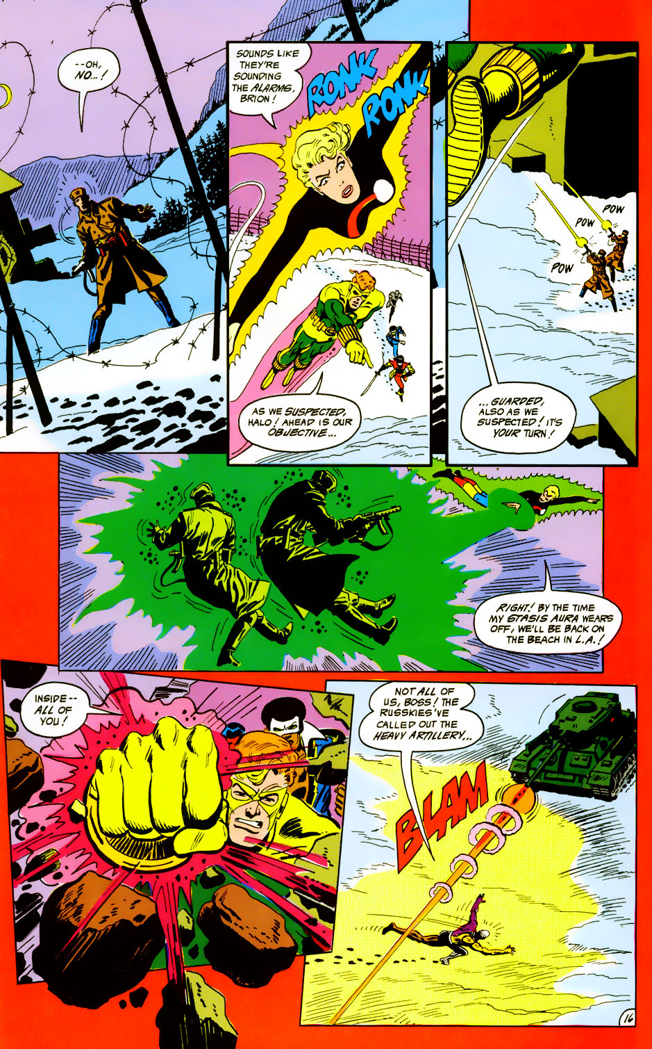 Read online The Outsiders (1985) comic -  Issue #4 - 17