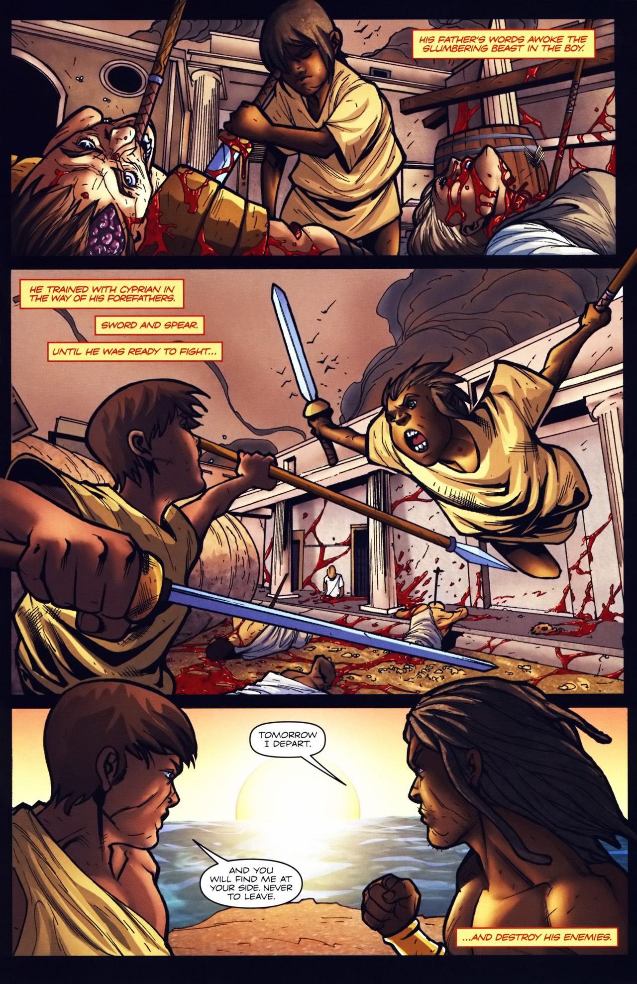 Read online Spartacus comic -  Issue #3 - 14