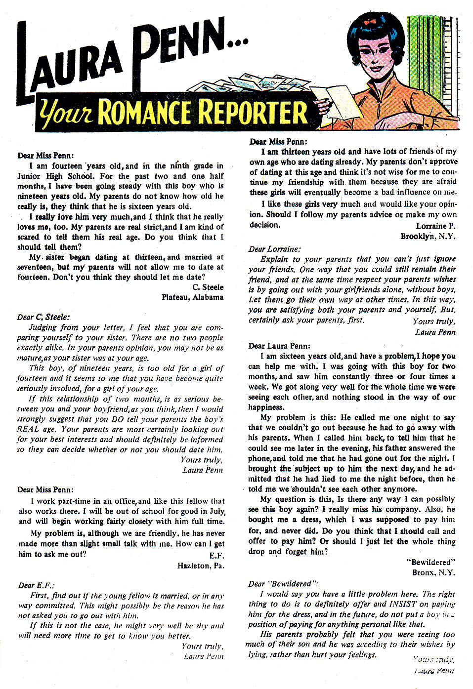 Read online Young Romance comic -  Issue #157 - 33