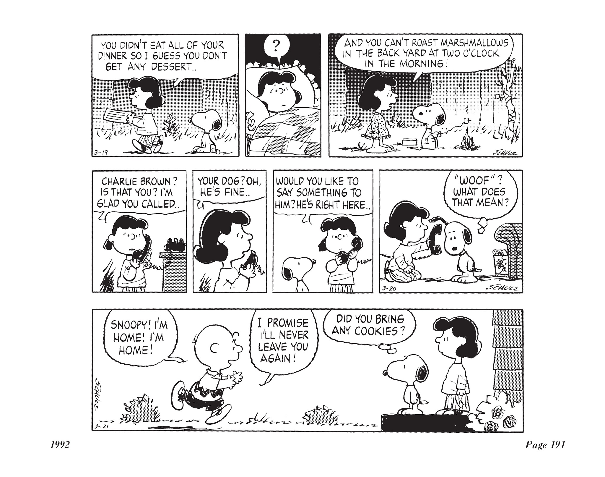 Read online The Complete Peanuts comic -  Issue # TPB 21 - 205
