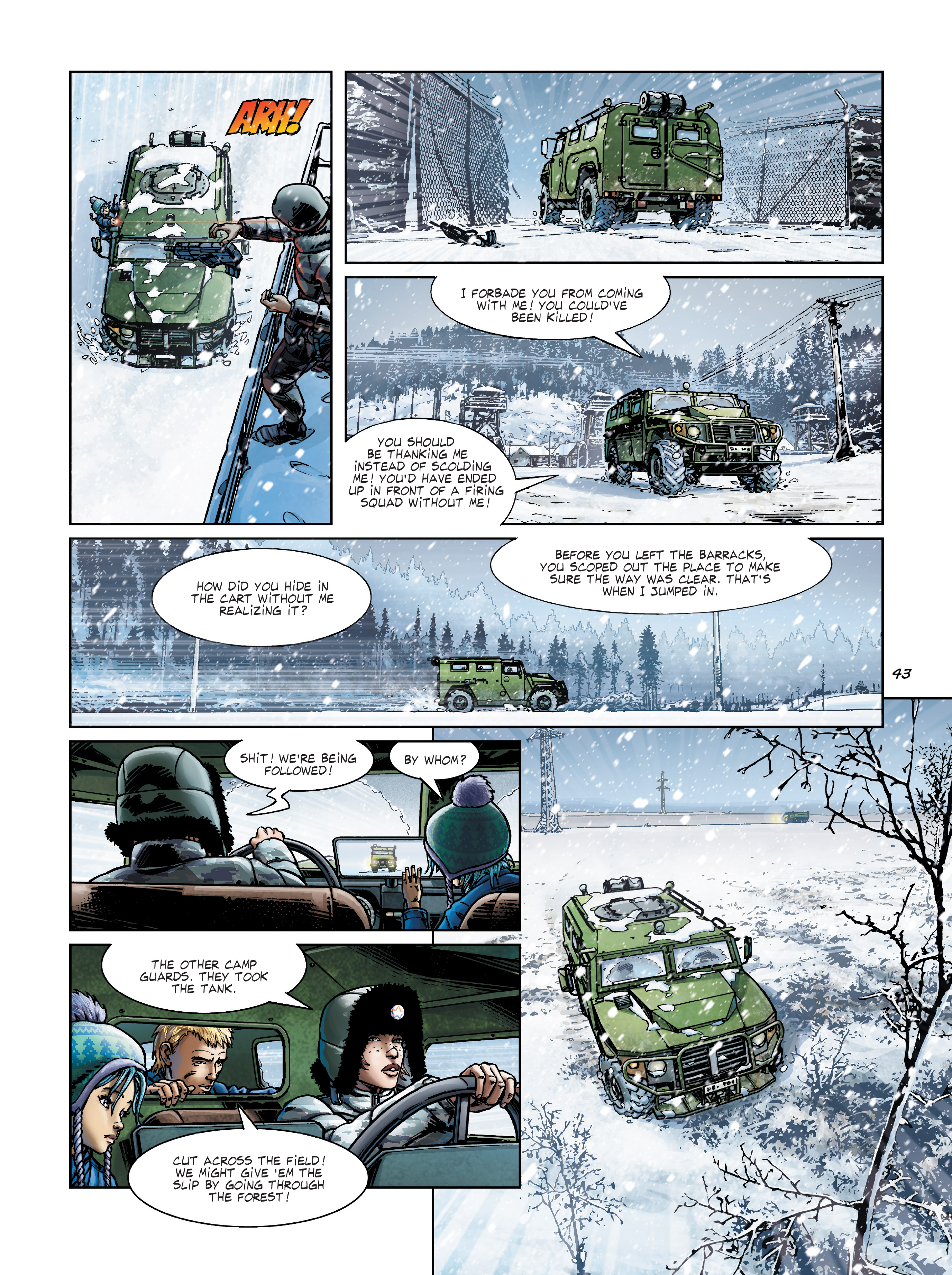 Read online Arctica comic -  Issue #7 - 45