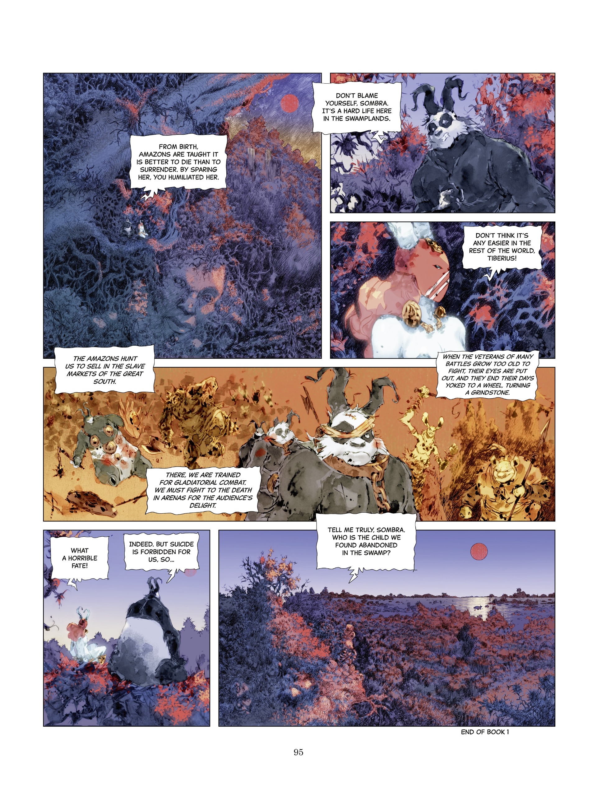Read online Swamplands: Sombra comic -  Issue # TPB - 94