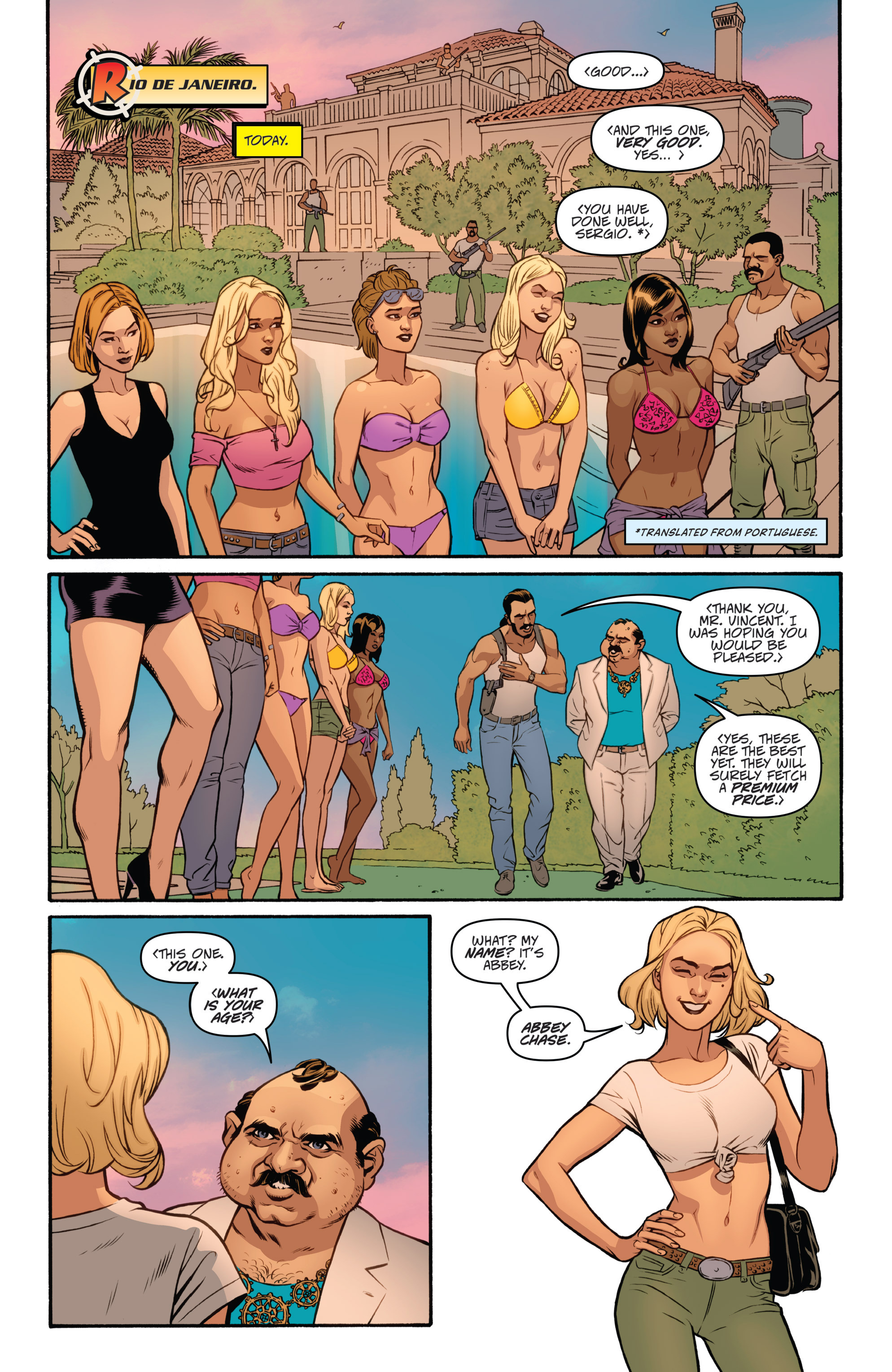 Read online Danger Girl: Renegade comic -  Issue #2 - 9