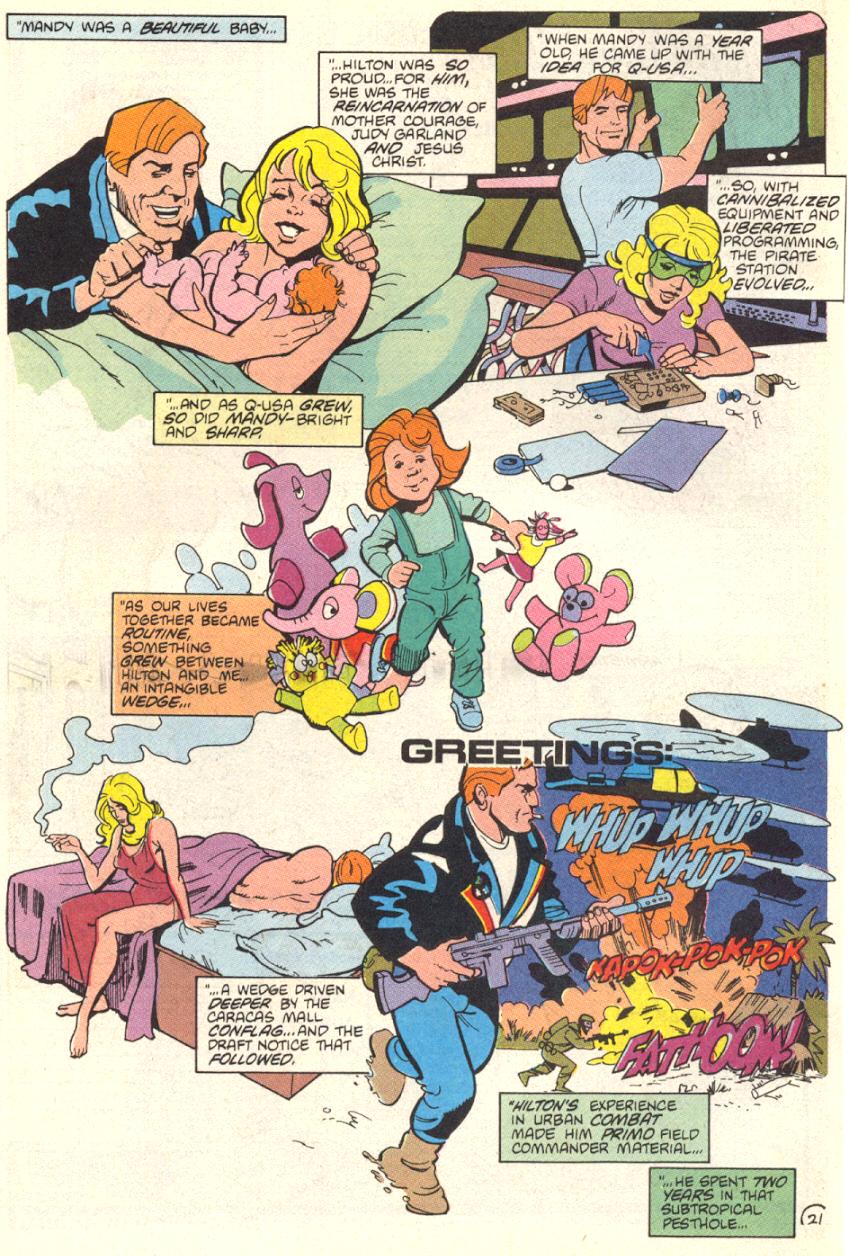Read online American Flagg! comic -  Issue #13 - 22