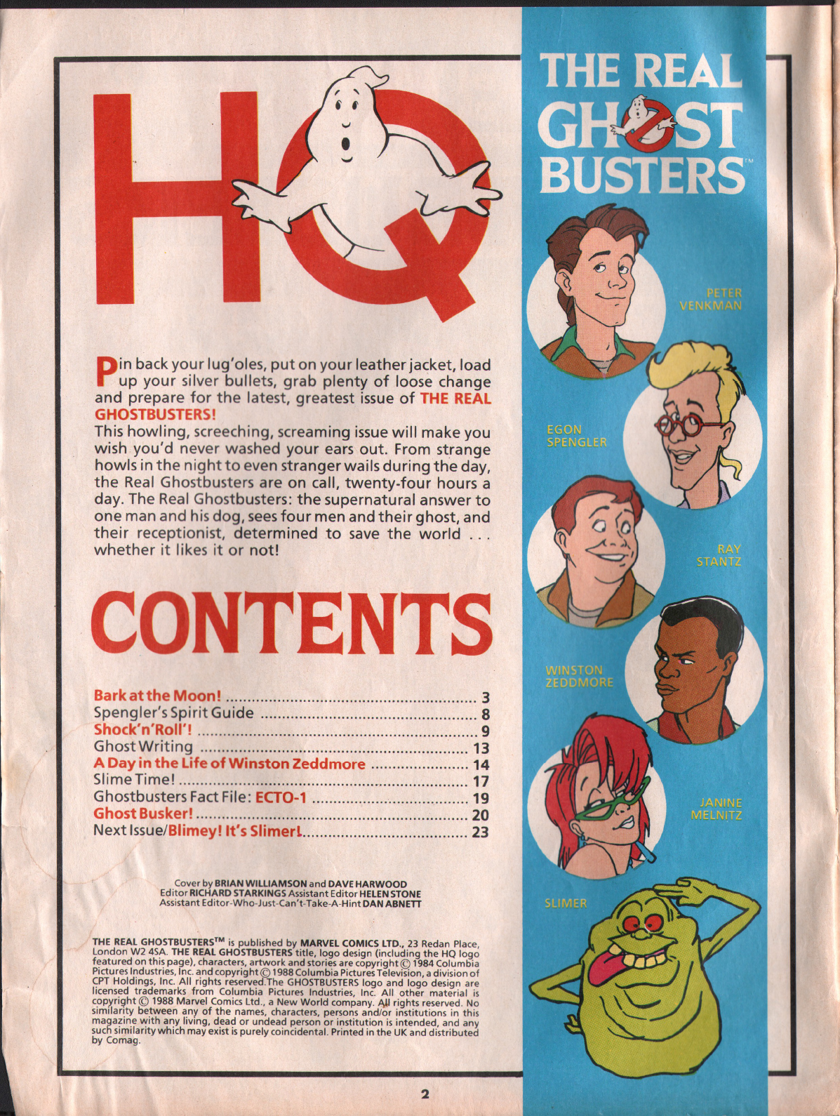 Read online The Real Ghostbusters comic -  Issue #7 - 2
