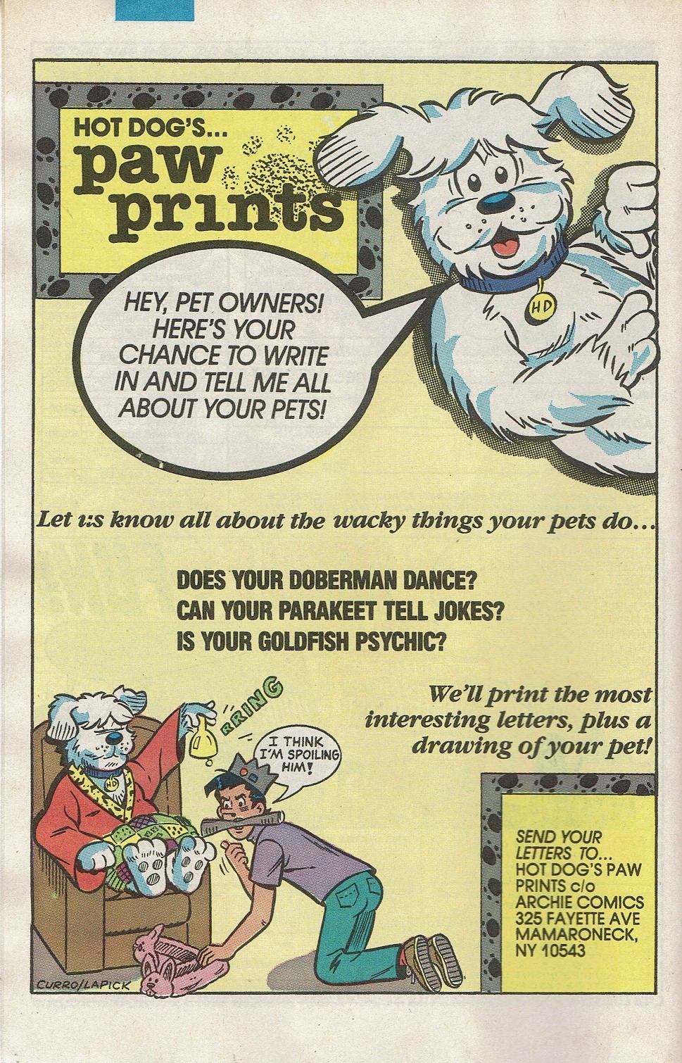 Read online Jughead's Pal Hot Dog comic -  Issue #3 - 10