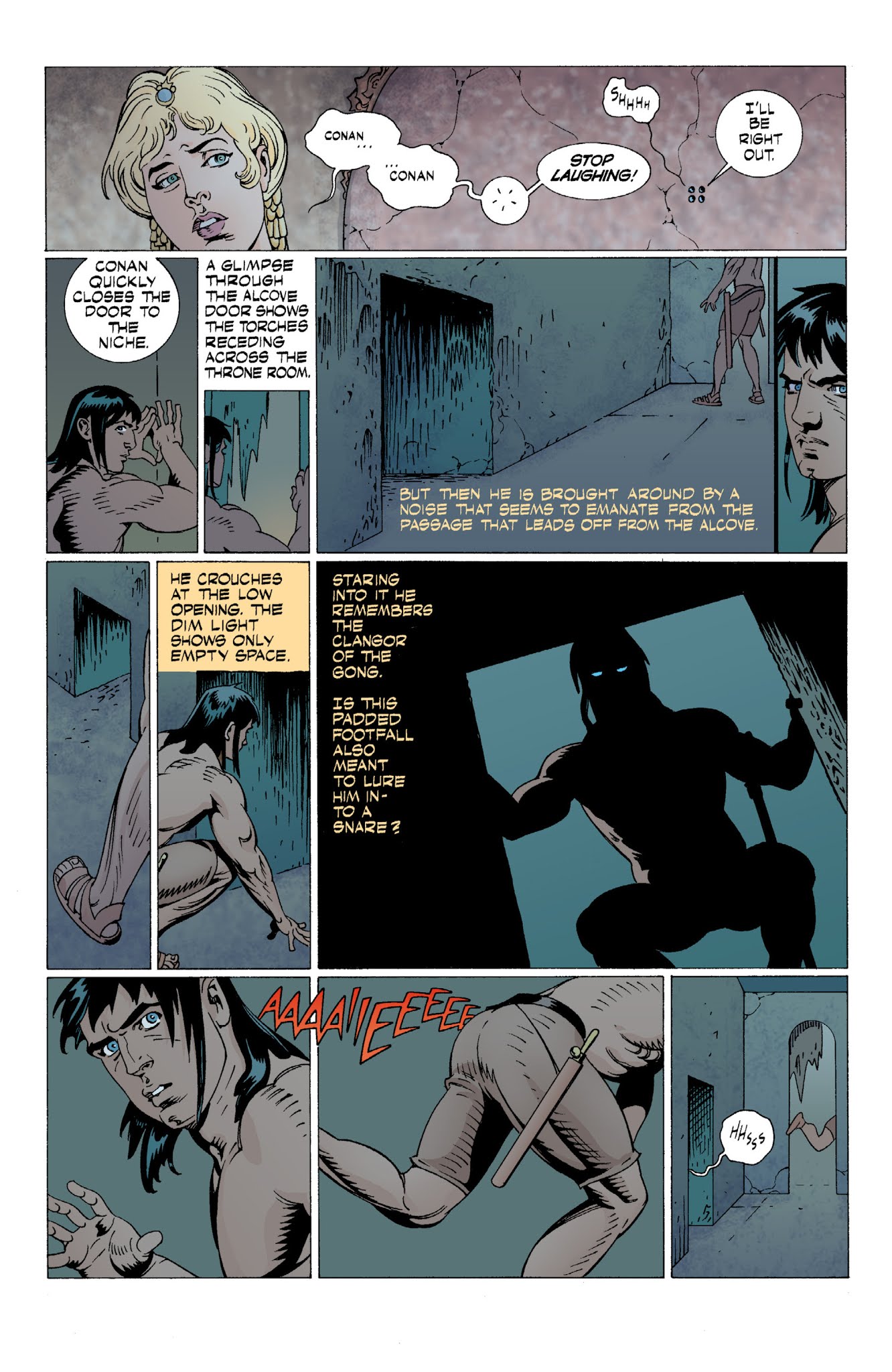 Read online Conan and the Jewels of Gwahlur comic -  Issue # _TPB - 39