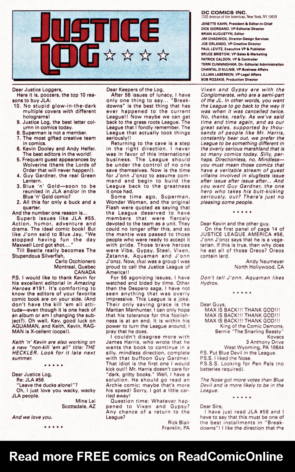 Read online Justice League America comic -  Issue #61 - 24