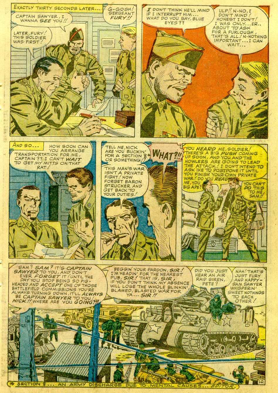 Read online Sgt. Fury comic -  Issue # _Annual 1 - 57