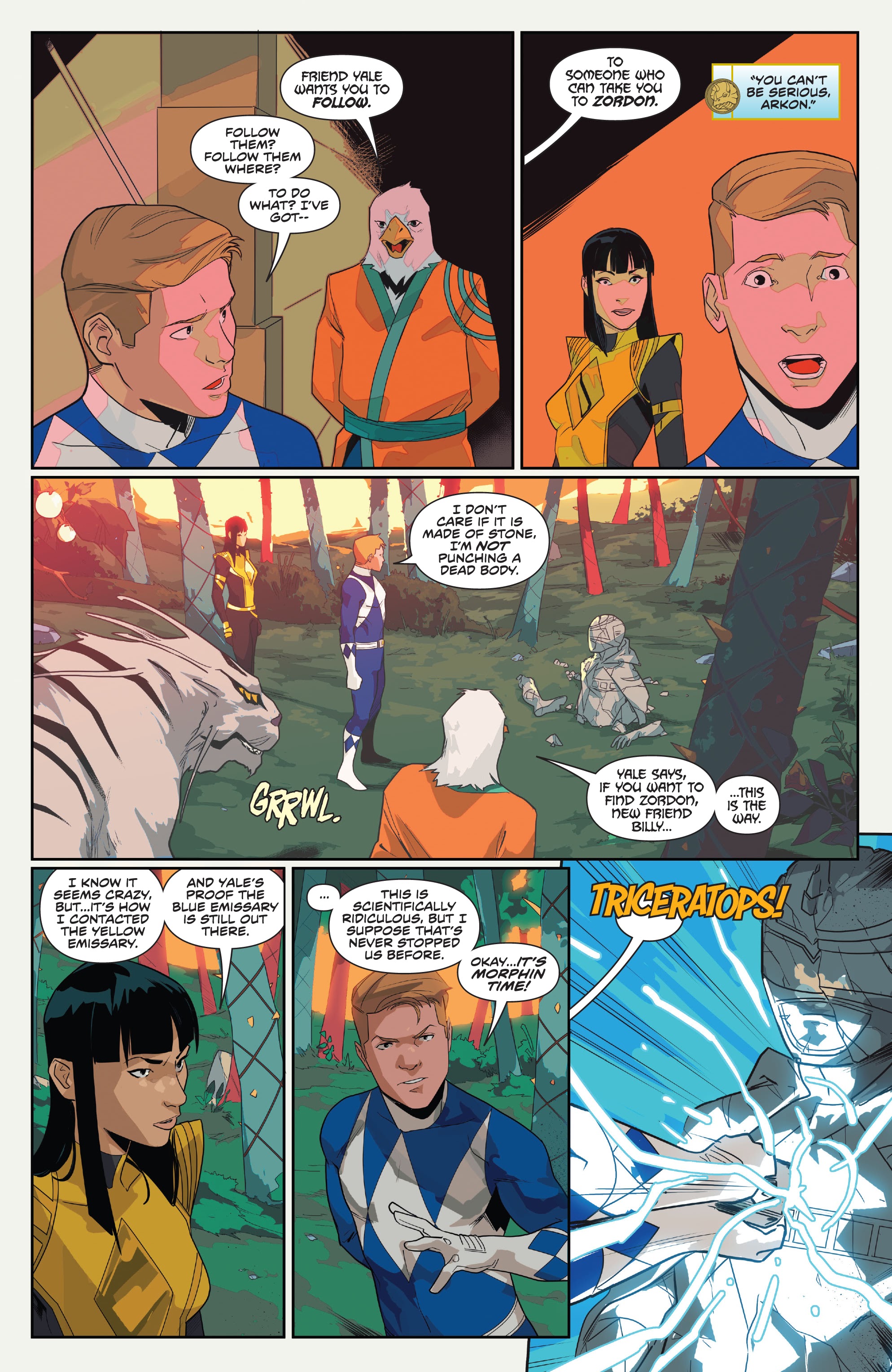 Read online Mighty Morphin comic -  Issue #14 - 9