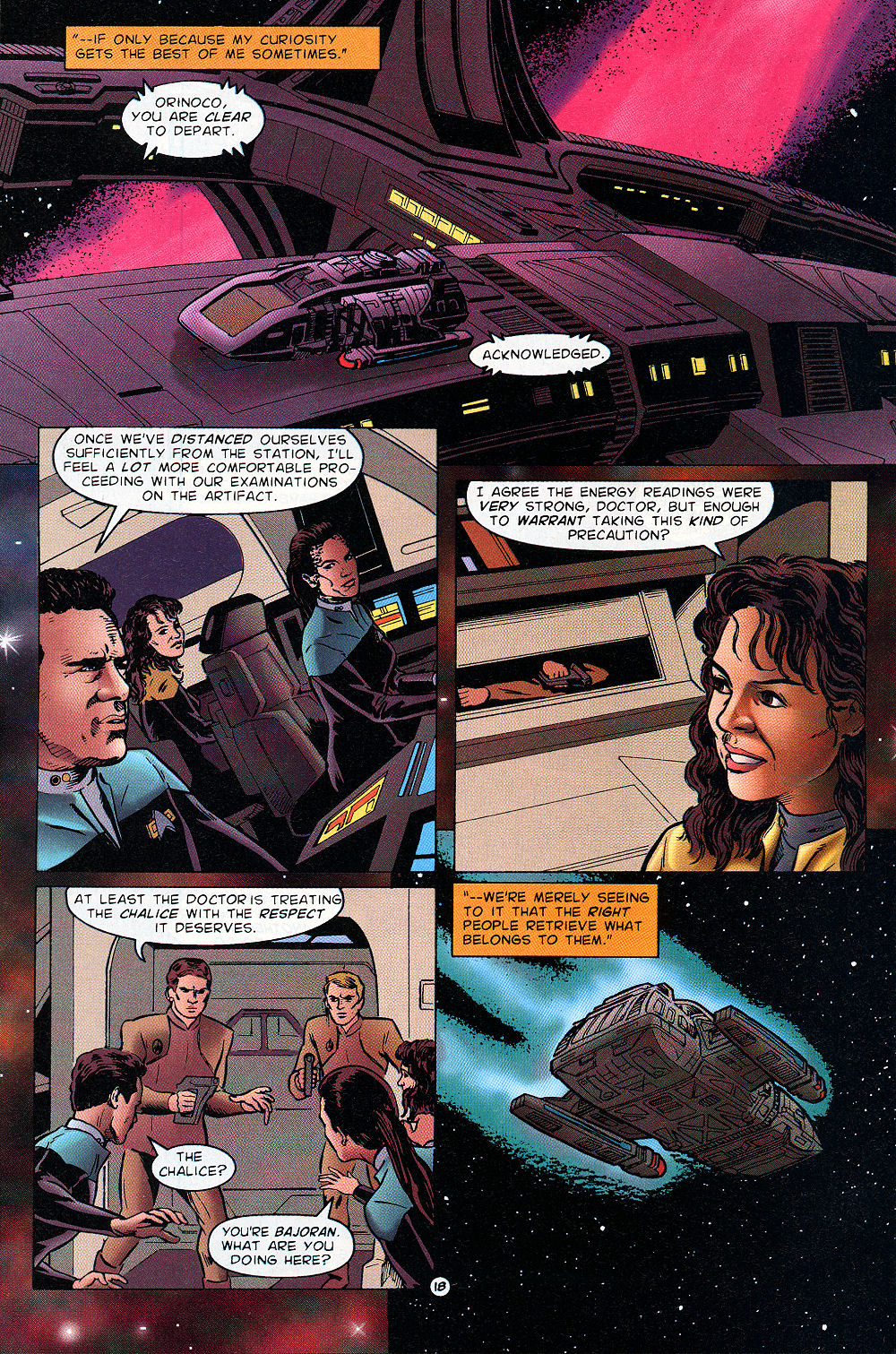 Read online Star Trek: Deep Space Nine: Celebrity Series comic -  Issue #1 - 22