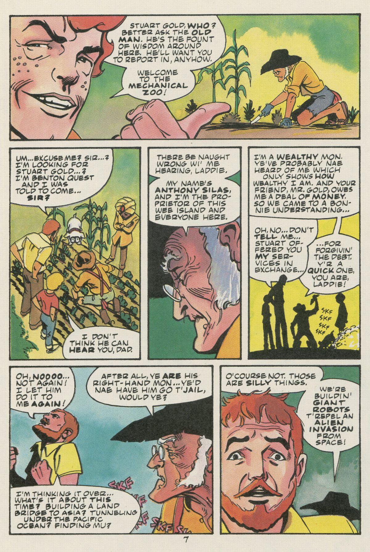 Read online Jonny Quest comic -  Issue #17 - 9