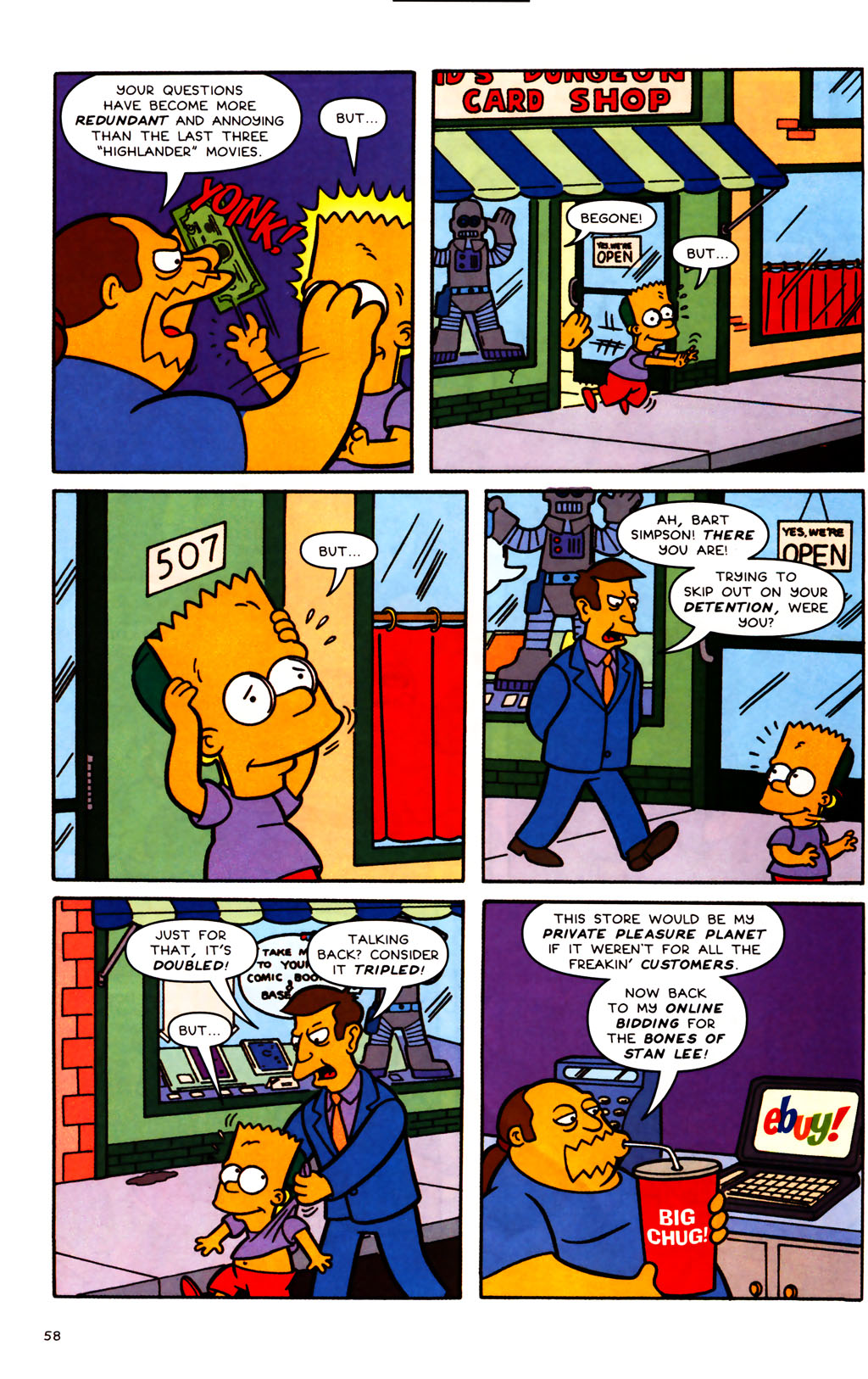 Read online Simpsons Comics comic -  Issue #100 - 60