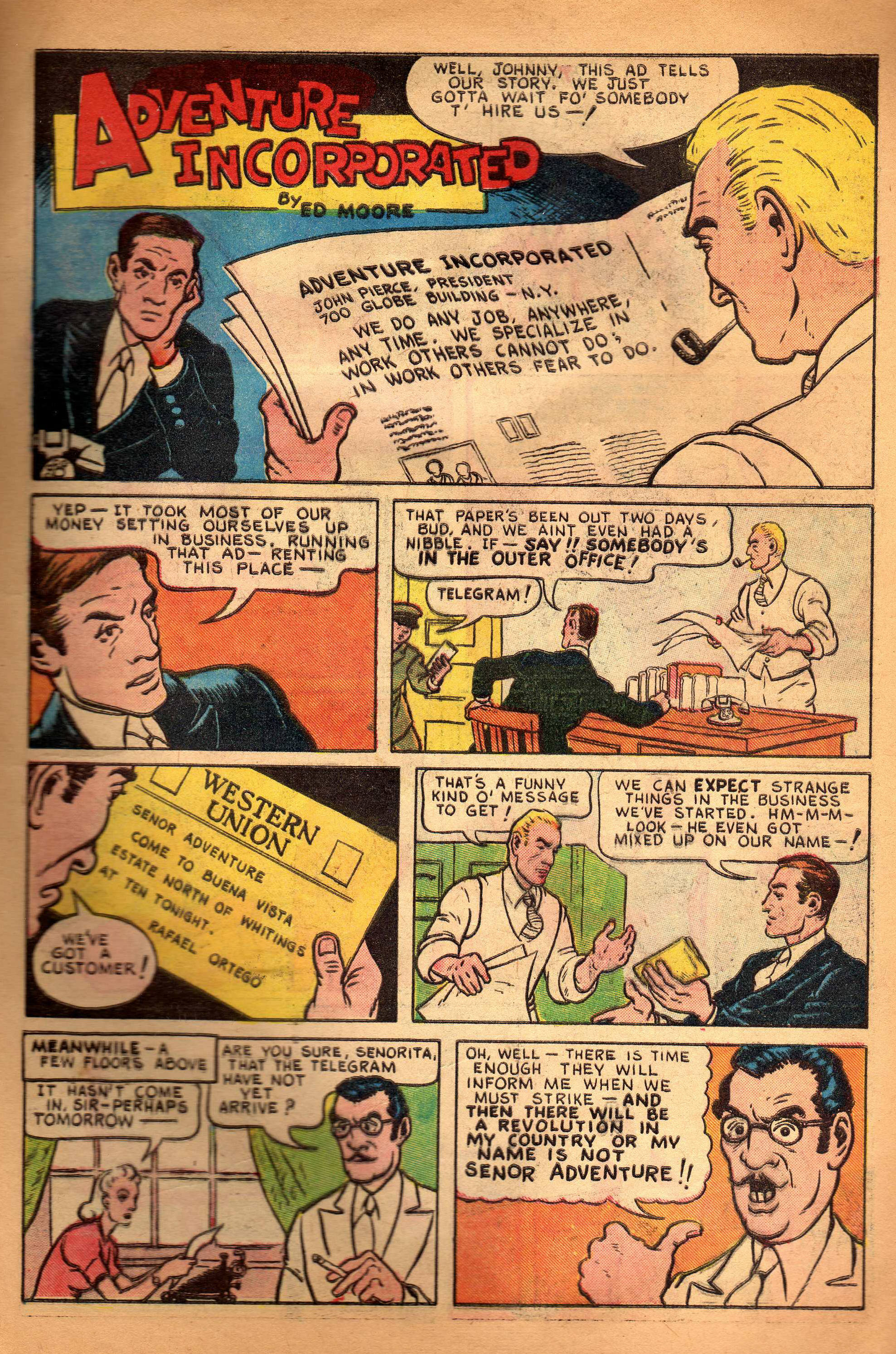 Read online Bang-Up Comics comic -  Issue #1 - 10