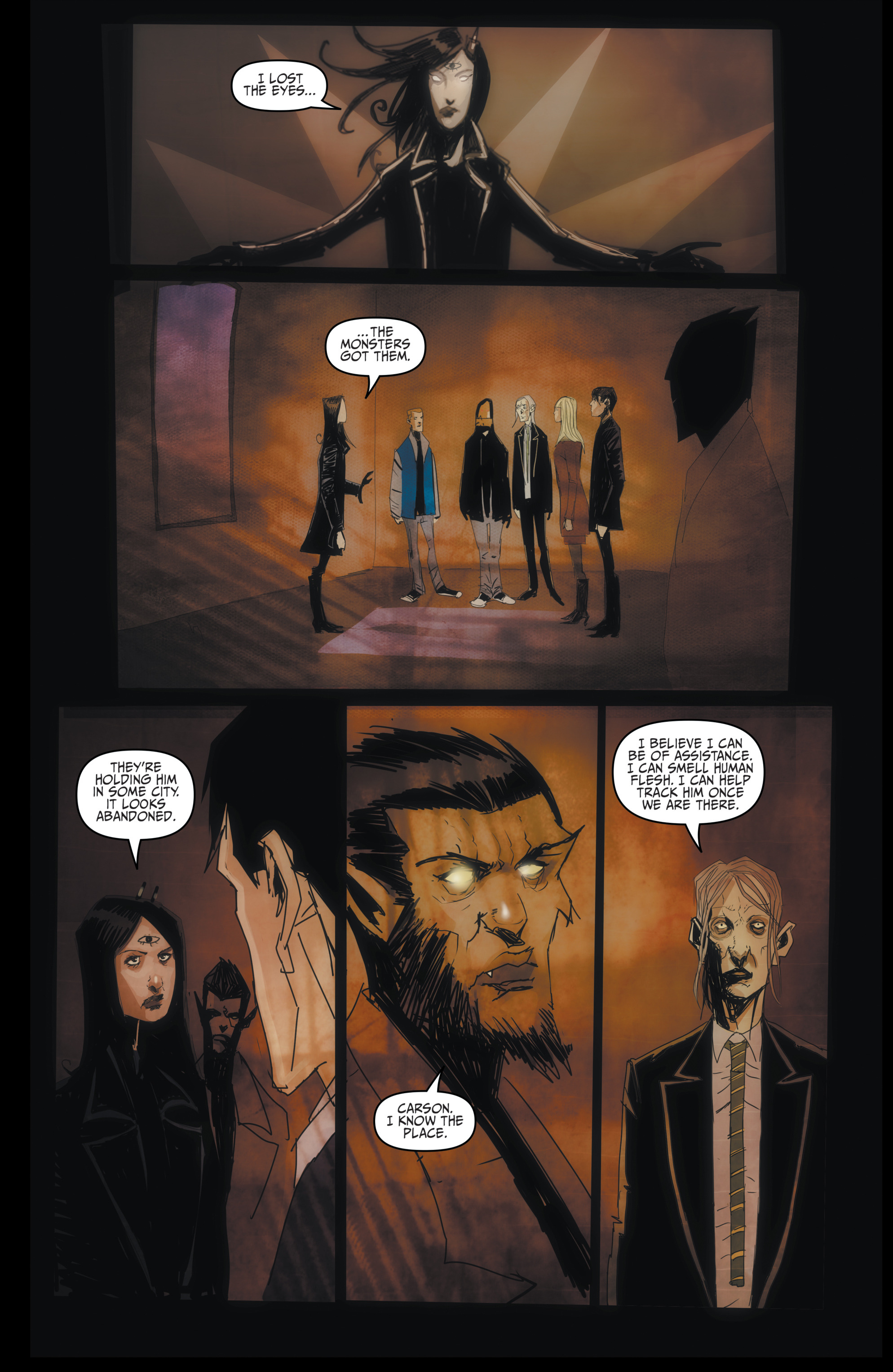 Read online The October Faction: Deadly Season comic -  Issue #5 - 6
