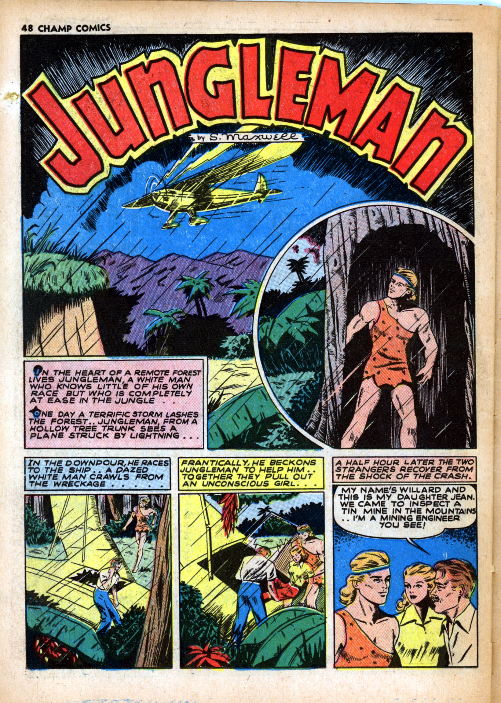 Read online Champ Comics comic -  Issue #15 - 50