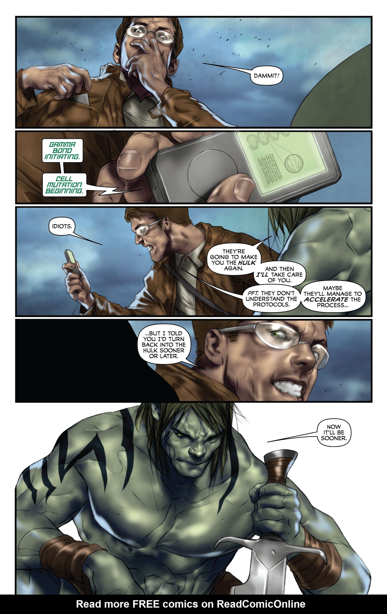 Read online Dark Reign: The List comic -  Issue # Issue Hulk - 23