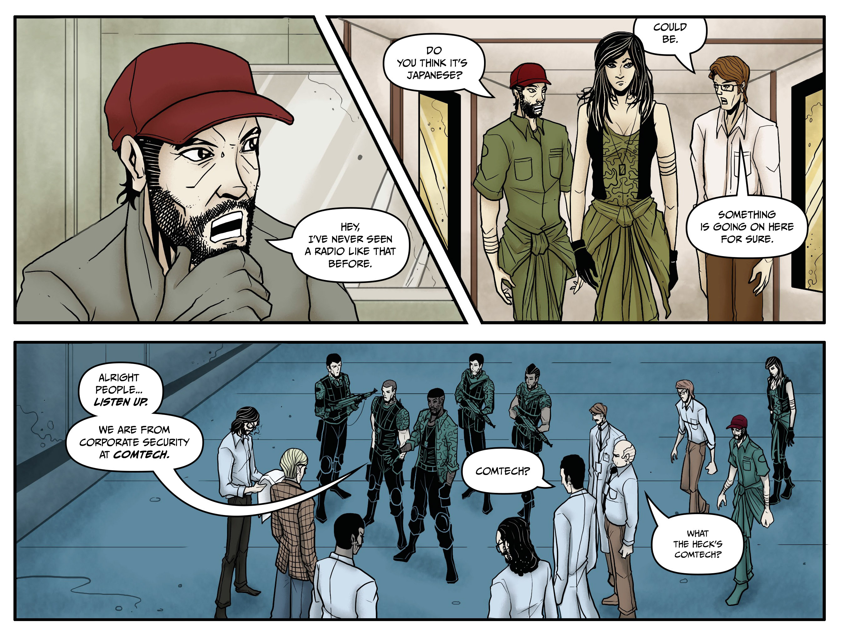 Read online CHARGE comic -  Issue #2 - 8