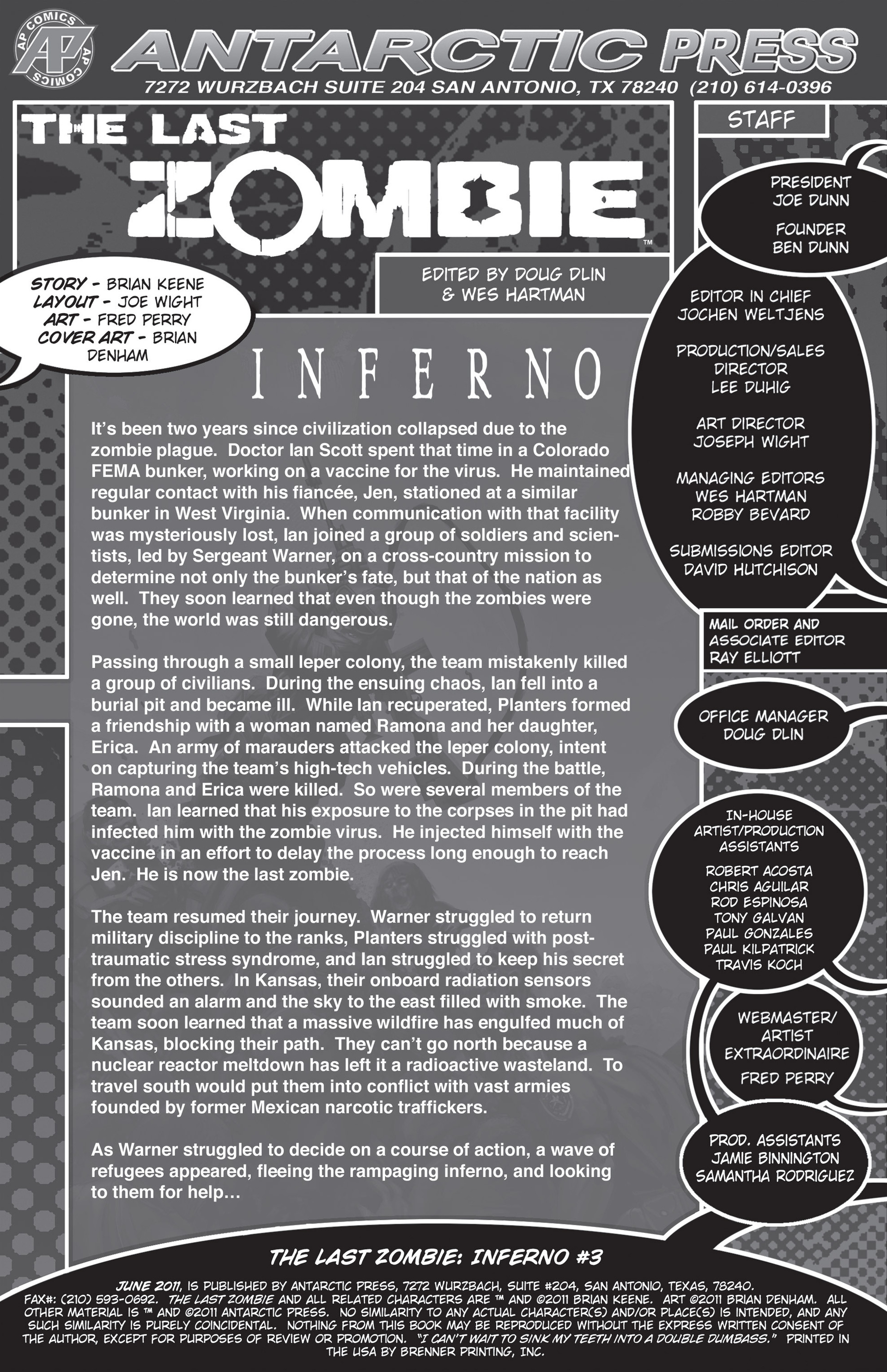 The Last Zombie: Inferno Issue #3 #3 - English 2