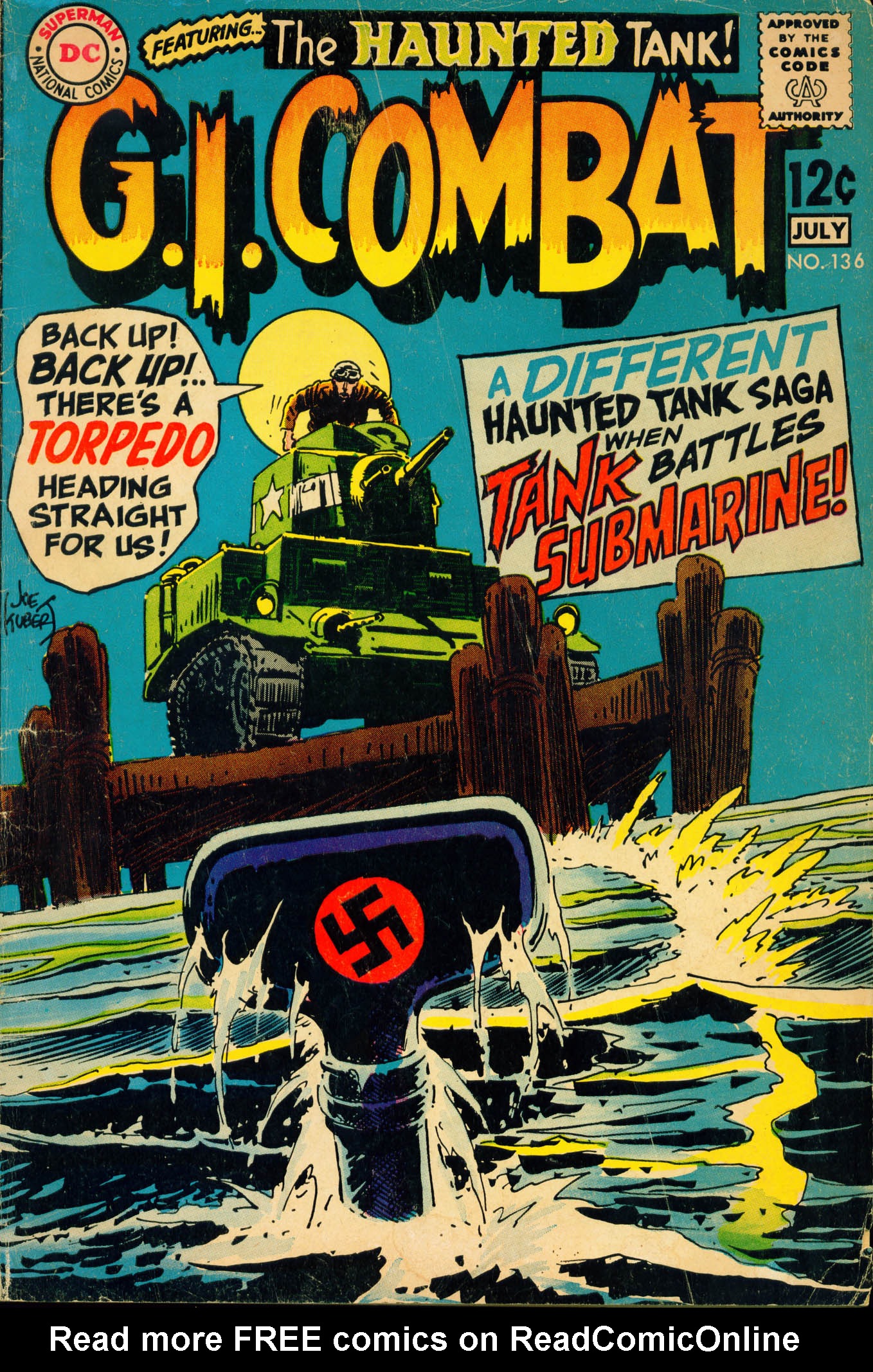 Read online G.I. Combat (1952) comic -  Issue #136 - 1