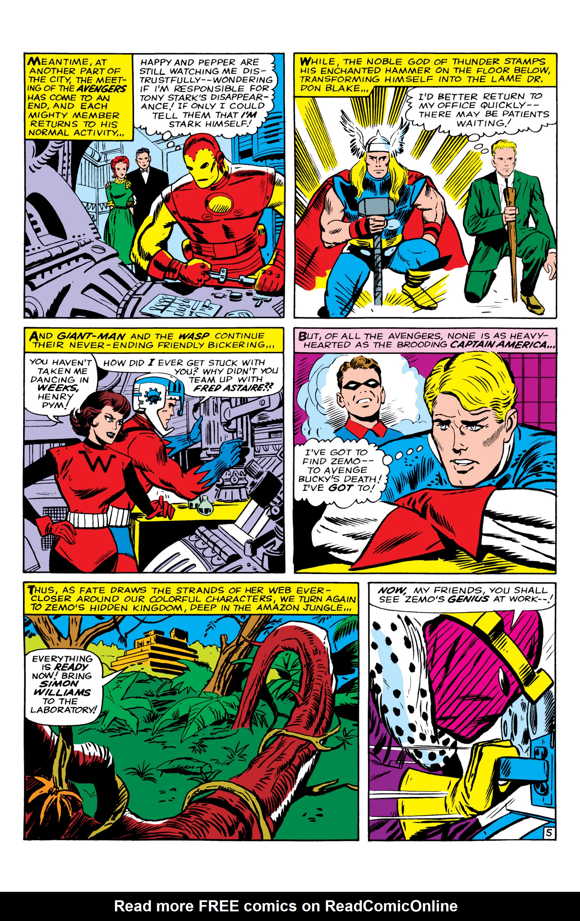 Read online Marvel Masterworks: The Avengers comic -  Issue # TPB 1 (Part 2) - 100