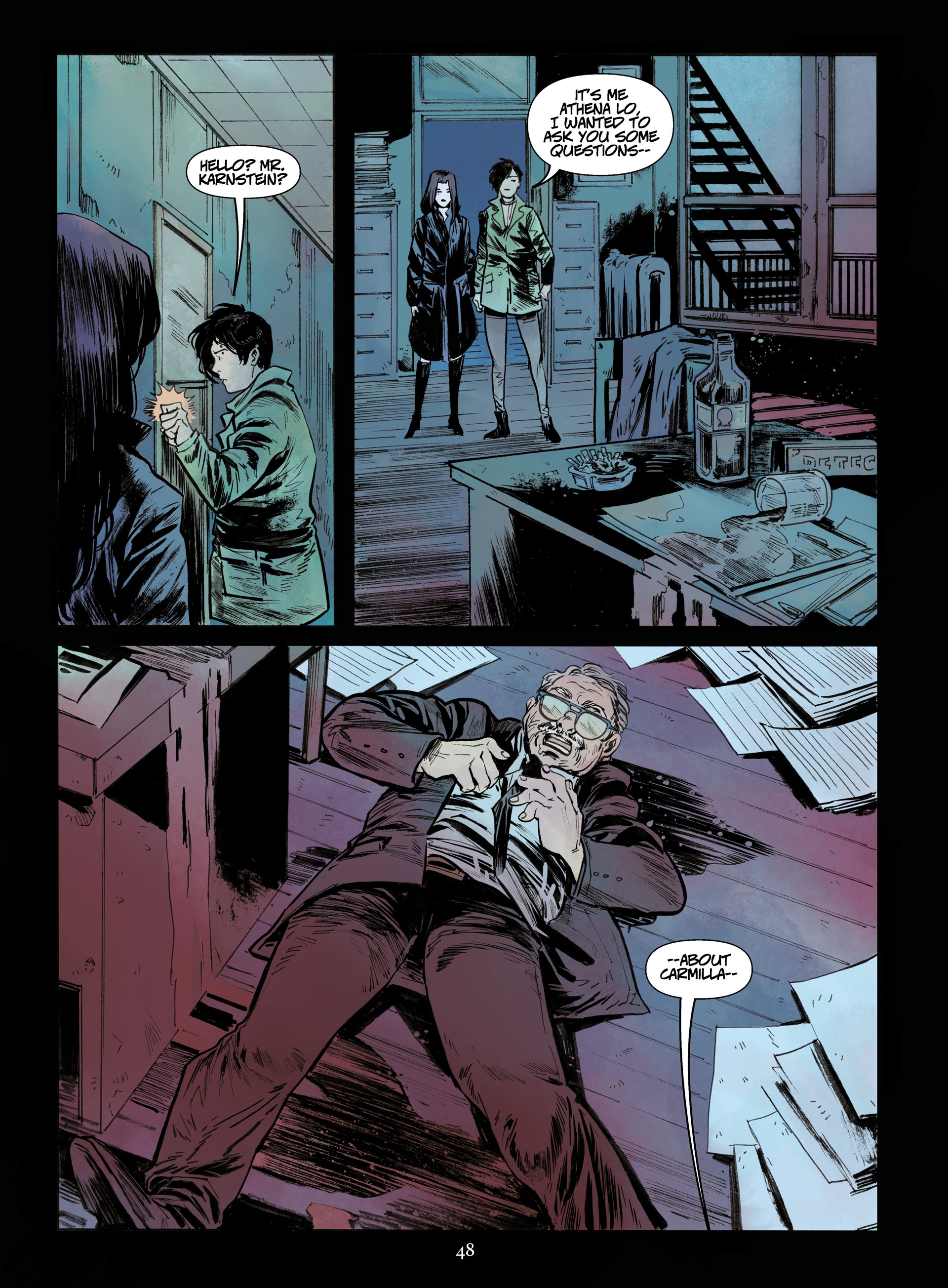 Read online Carmilla: The First Vampire comic -  Issue # TPB - 49