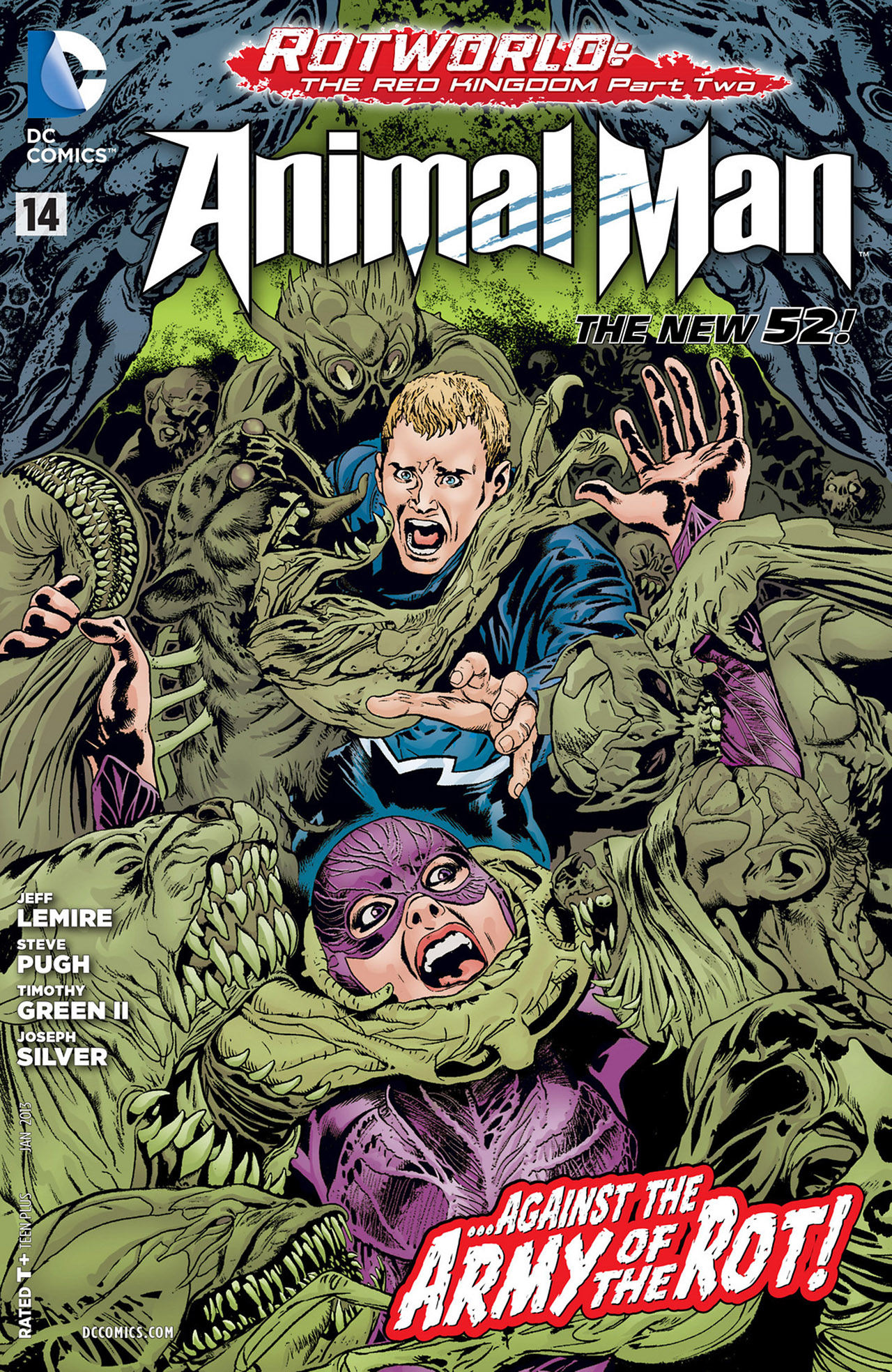 Read online Animal Man (2011) comic -  Issue #14 - 1