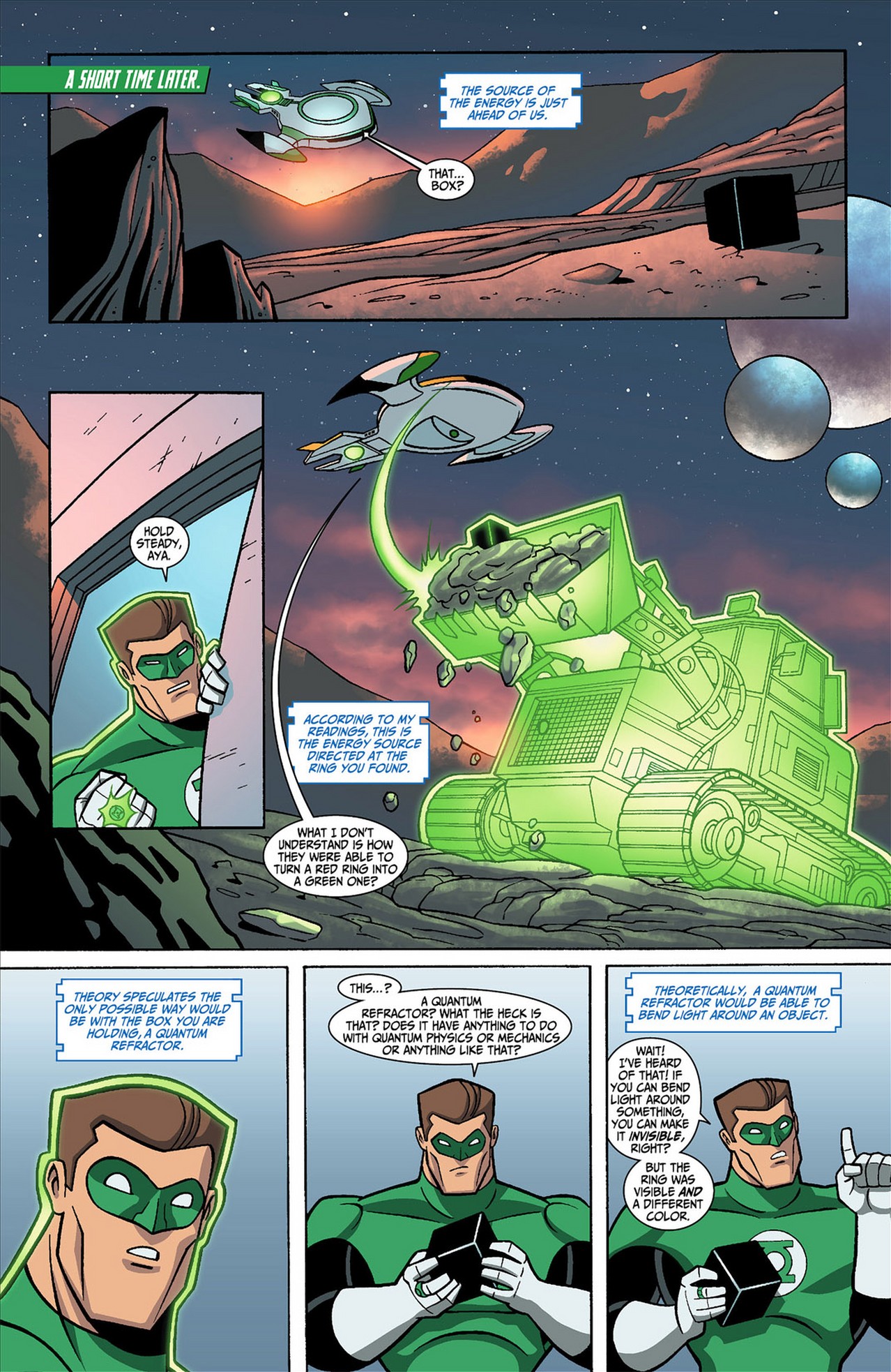 Read online Green Lantern: The Animated Series comic -  Issue #0 - 11