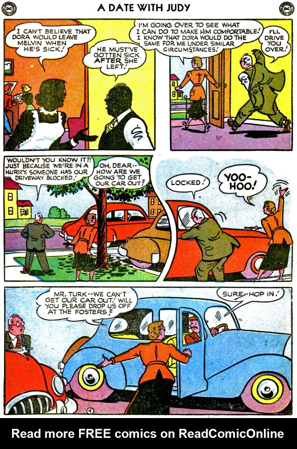 Read online A Date with Judy comic -  Issue #18 - 6