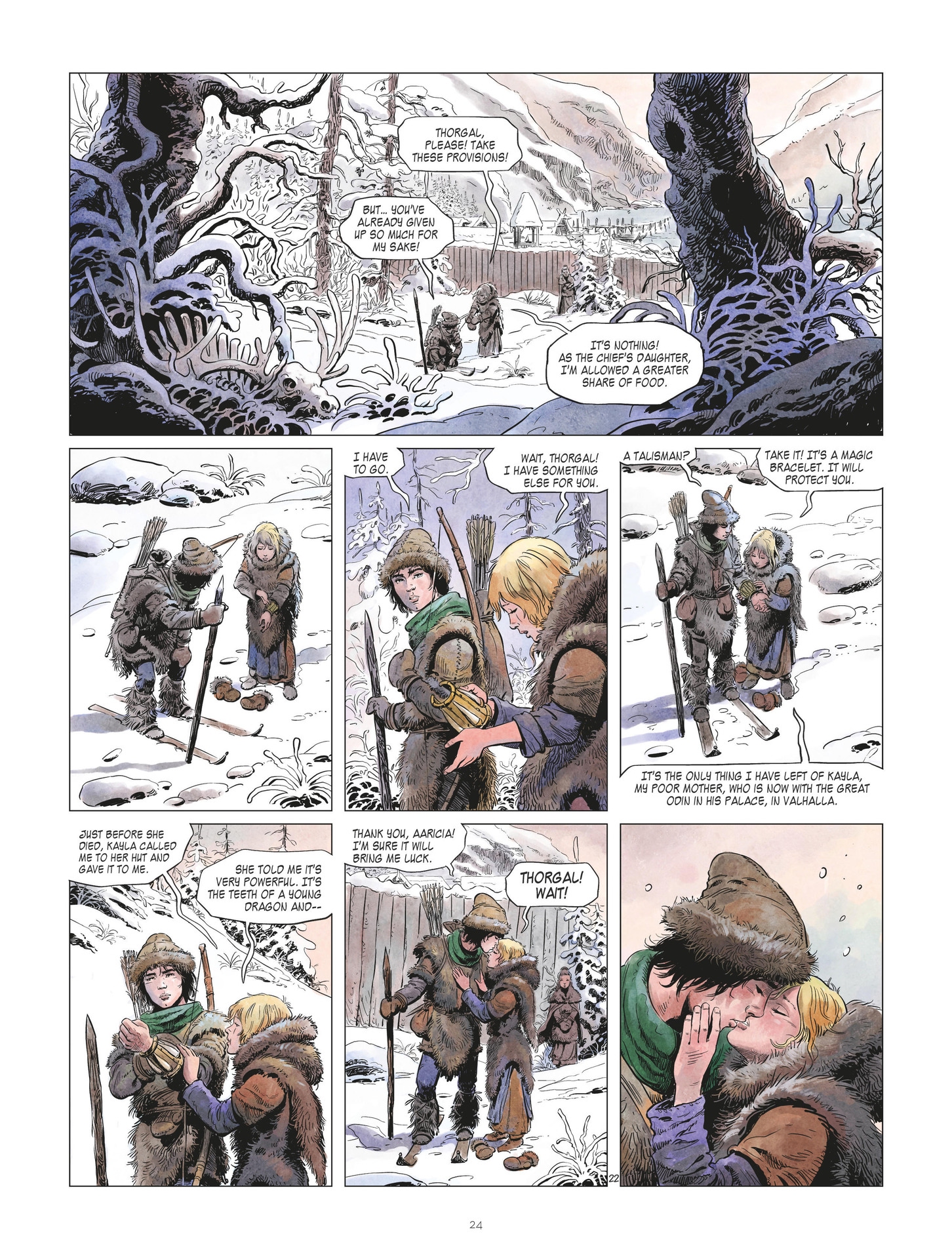 Read online The World of Thorgal: The Young Years comic -  Issue #1 - 24