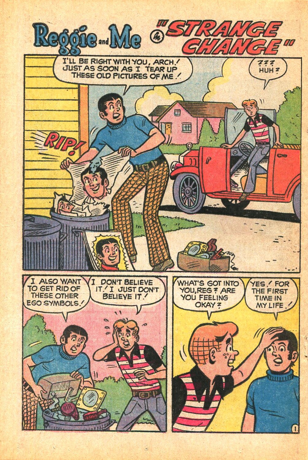 Read online Reggie and Me (1966) comic -  Issue #60 - 28
