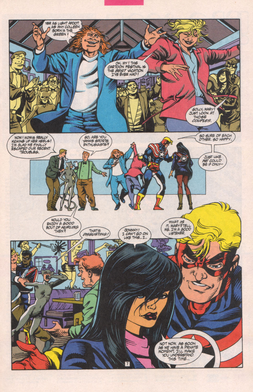 Read online Fighting American (1994) comic -  Issue #6 - 8
