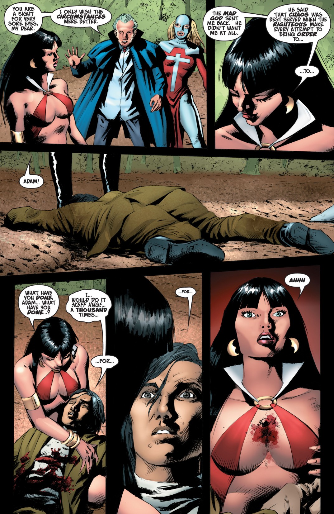 Read online Vampirella and the Scarlet Legion comic -  Issue # TPB - 126