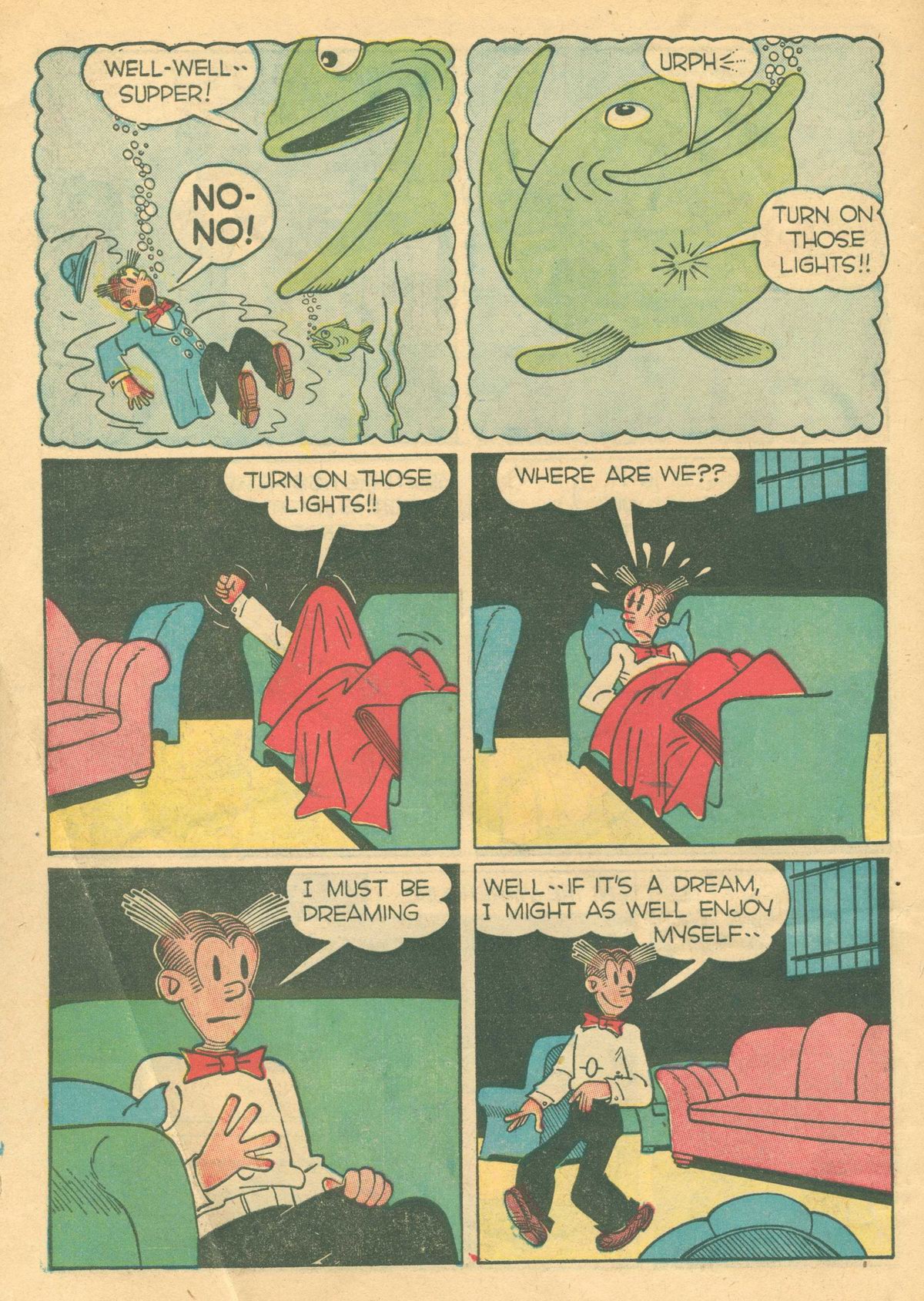 Read online Blondie Comics (1947) comic -  Issue #5 - 8
